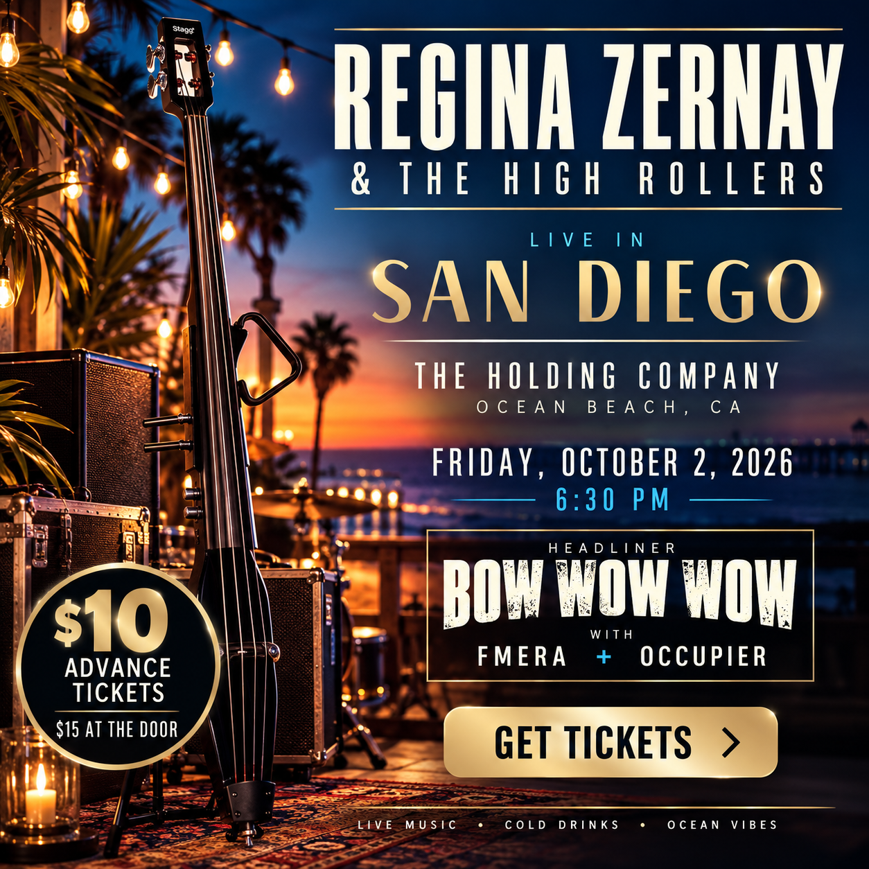 The Holding Company (San Diego) (Headliner: Bow Wow Wow)