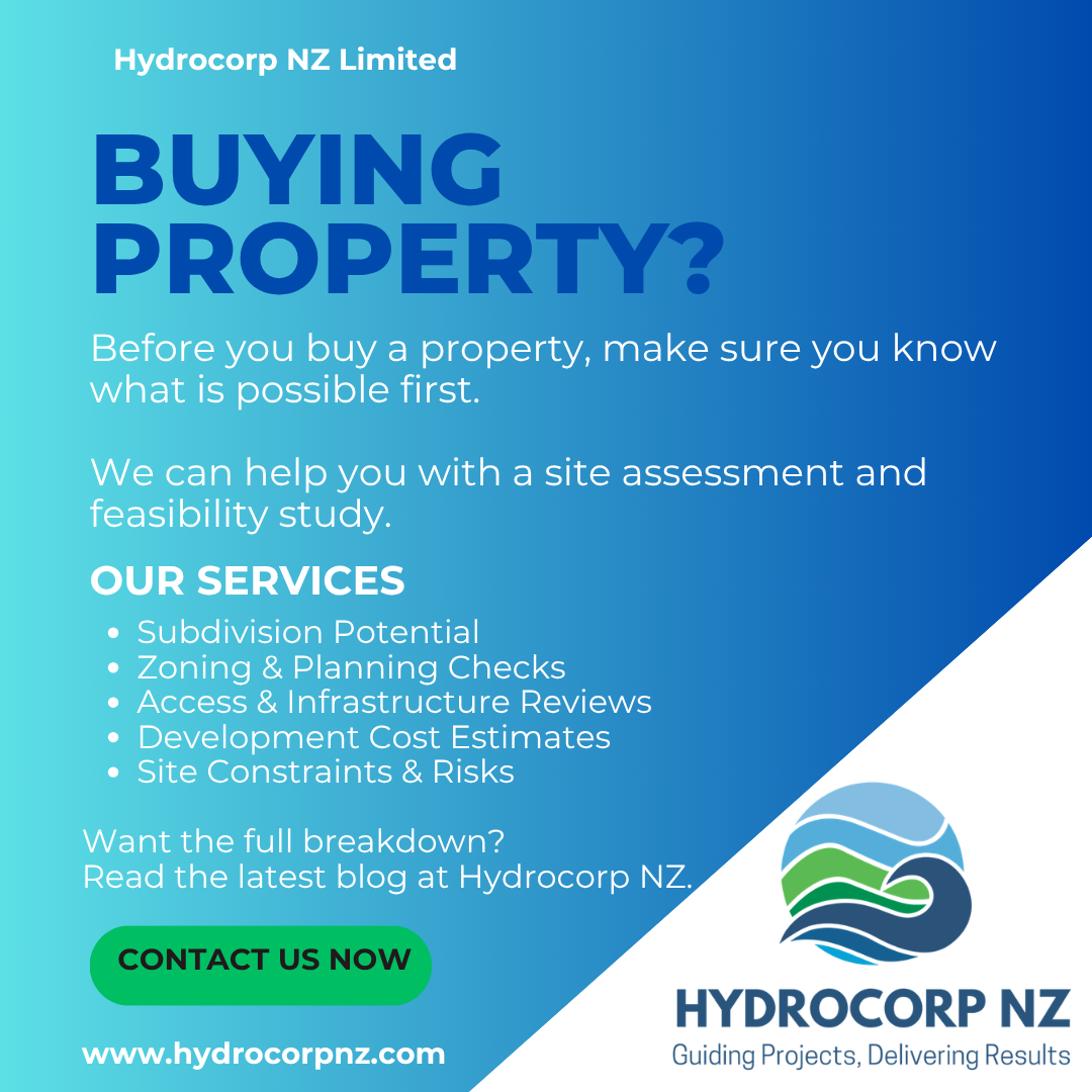 Before You Buy - Site Assessments &amp; Feasibility Studies