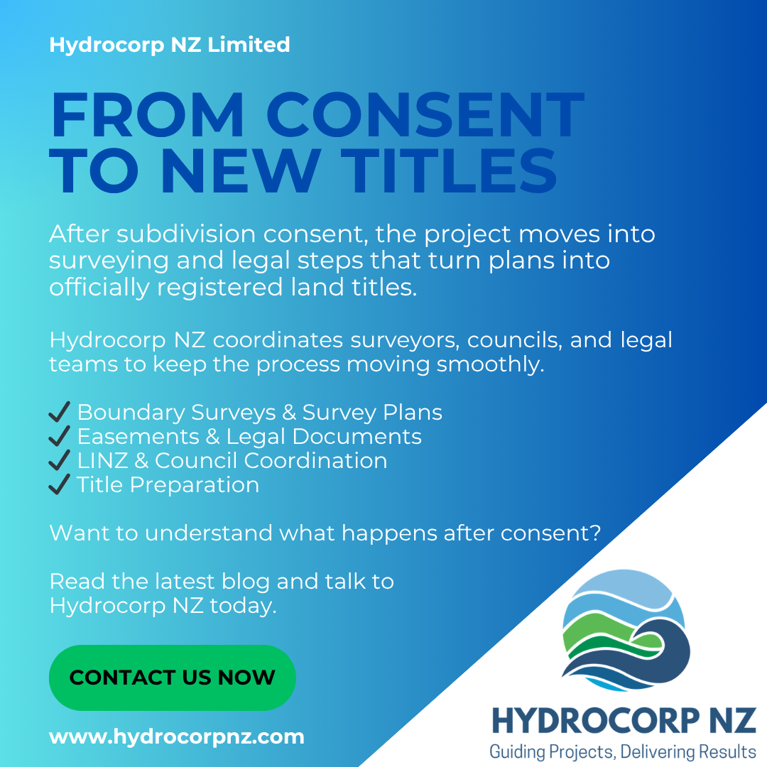 From Consent to New Titles — Subdivision Surveying &amp; Legal Process