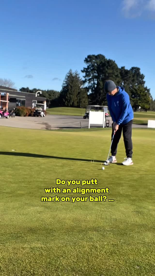 I like the idea of being more athletic and reacting to the shot in front of you in golf.
I’ve always picked a spot, lined the ball up to it, then practiced how far back and through I want to move the club.
Lately, I’ve been experiment