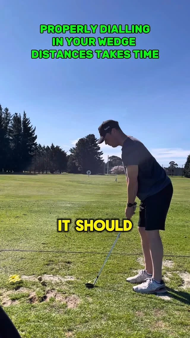 Feeling this trying to build a solid reliable wedge matrix.
I’ve got some approximate distances but never felt like anything is 100% dialled.
Now that I’m more consistently striking the ball with a similar launch angle and spin rate I