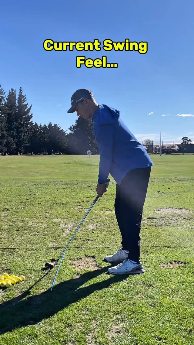 Keeping width helps me with maintaining arm structure at the top of the swing and done right shallows out the club on the way down..
The feeling for me is pushing arms back low and wide almost feeling like I’m keeping my trail elbow straight.