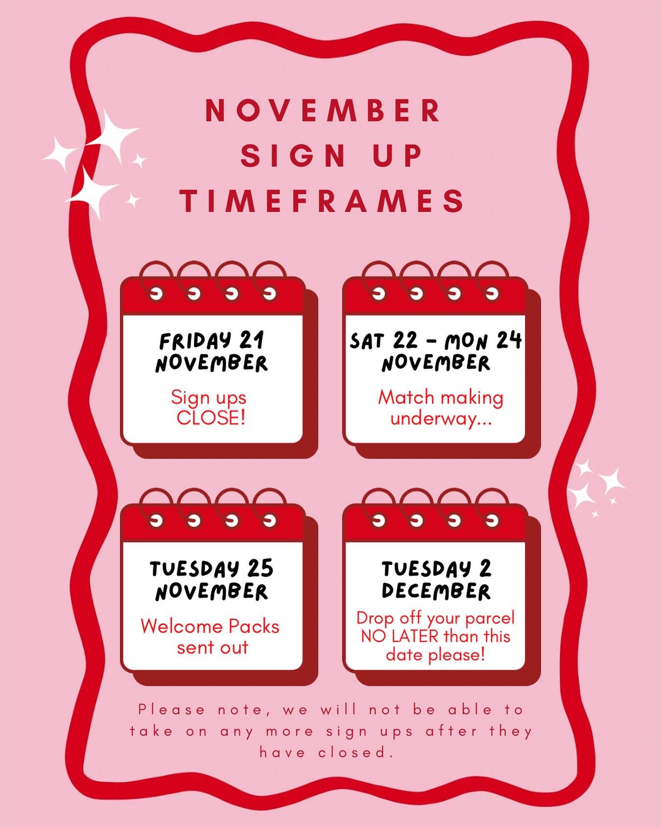 Due to the overwhelming number of sign ups we&rsquo;ve had this round, it looks like we&rsquo;re going to have our work cut out for us! 😅😅😅
So on that note (and after looking at our stock levels), 🤪 we&rsquo;ve made the decision to CLOSE sign ups