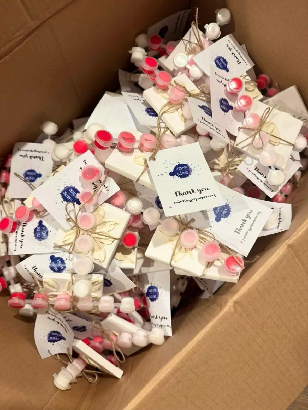 Our sign ups are live and we&rsquo;re adding one of these adorable DIY mini paint kits by @paintingforpurpose.nz in each of your Welcome Packs! We can&rsquo;t wait to see how you all get creative 🎨🖌️ and what&rsquo;s even sweeter is $1 of your sign