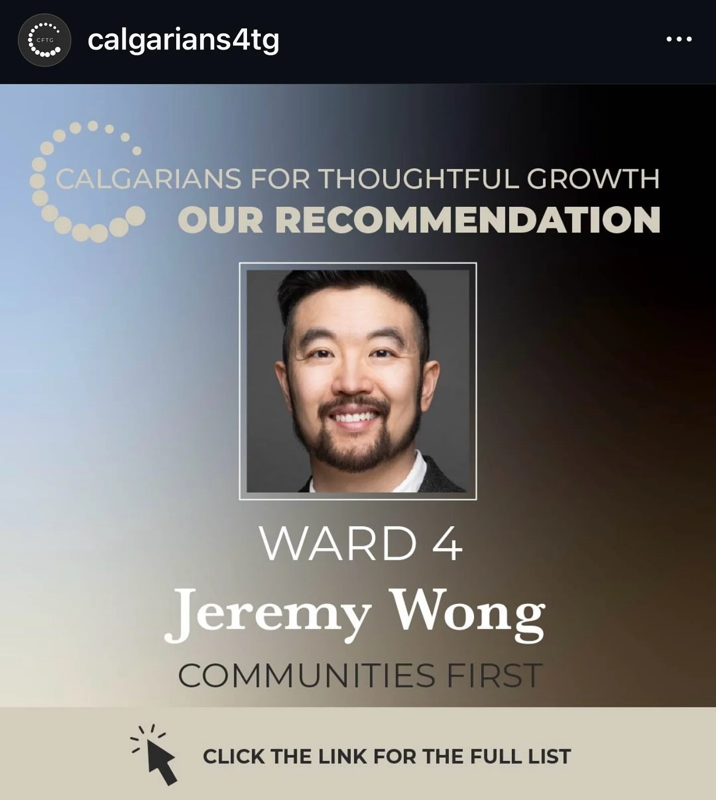 Glad to stand with Calgarians that want thoughtful growth in this city. Zoning changes need to be targeted, account for infrastructure needs and have real community engagement. That is why I am committed to repealing blanket rezoning. Thank you for y