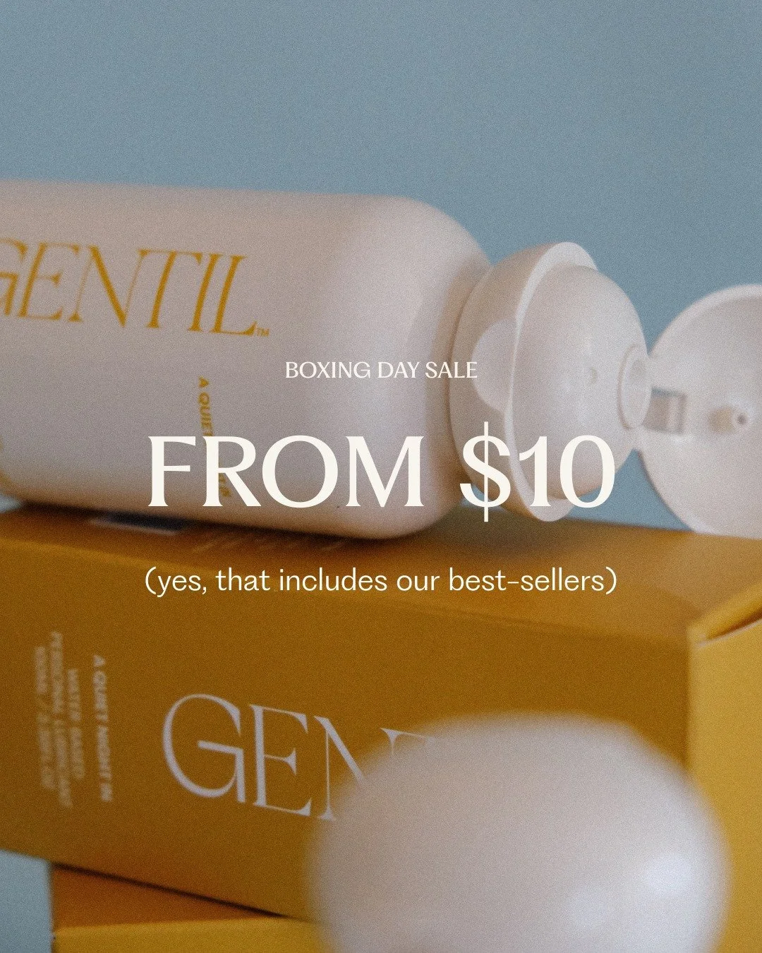 These best-sellers are only $10. Yes, you heard that right. 

A Quiet Night In Lubricant and Come Clean Wash are only $10 in our Boxing Day Sale. 

Make sure to add to cart quickly before they're gone. Link to shop in bio.