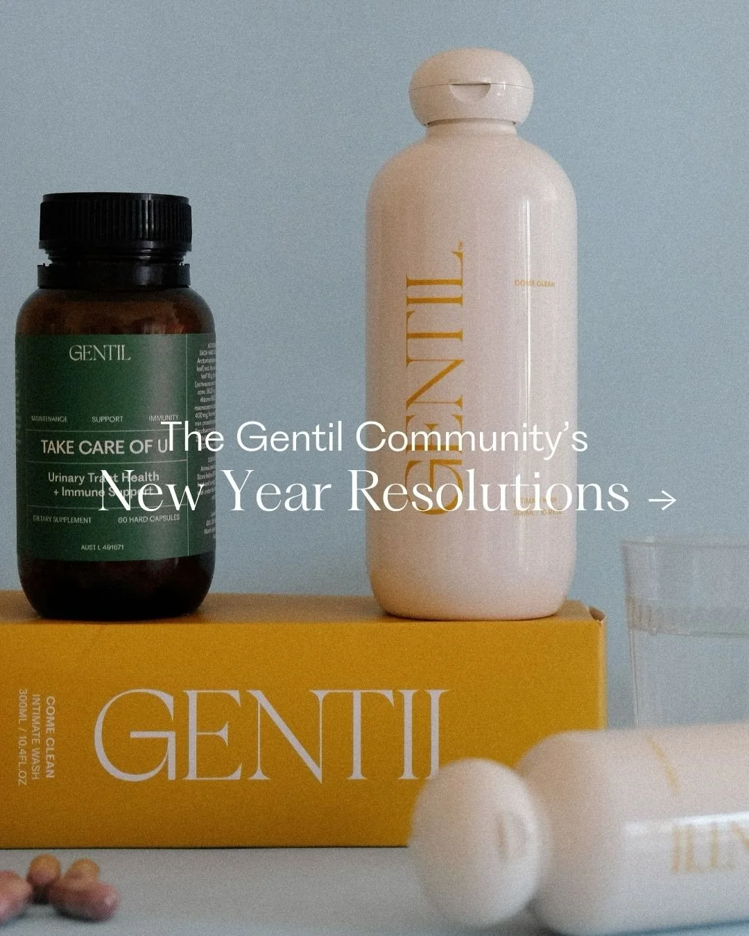 As we transition into a new year, we asked our community what they&rsquo;re prioritising - and their answers were beautifully simple. 

More comfort. More balance. Gentler daily routines. 

Form caring for pH balance, to supporting the body from the 