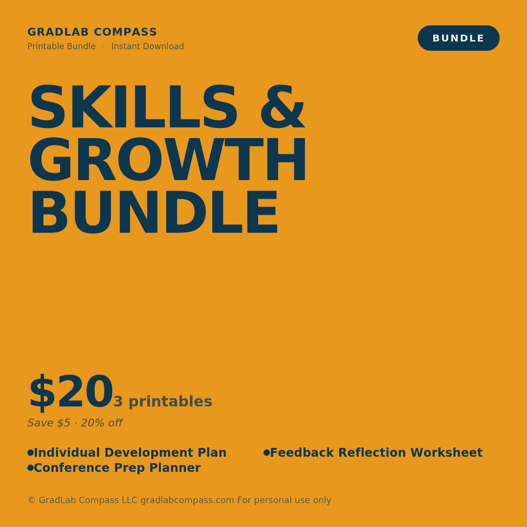 GLC Skills & Growth Bundle