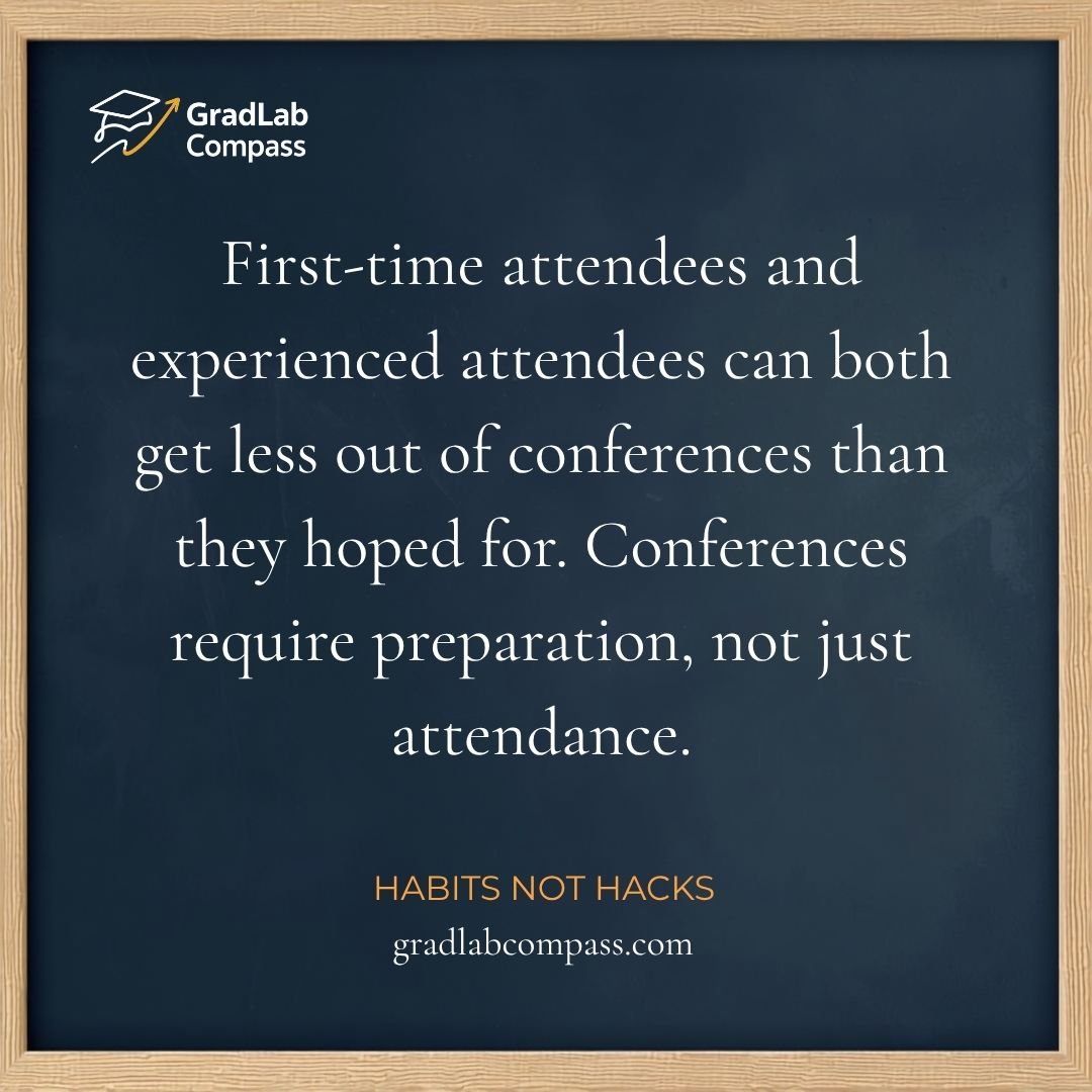 Habit, Not Hack: Preparing For a Conference (Trainee)