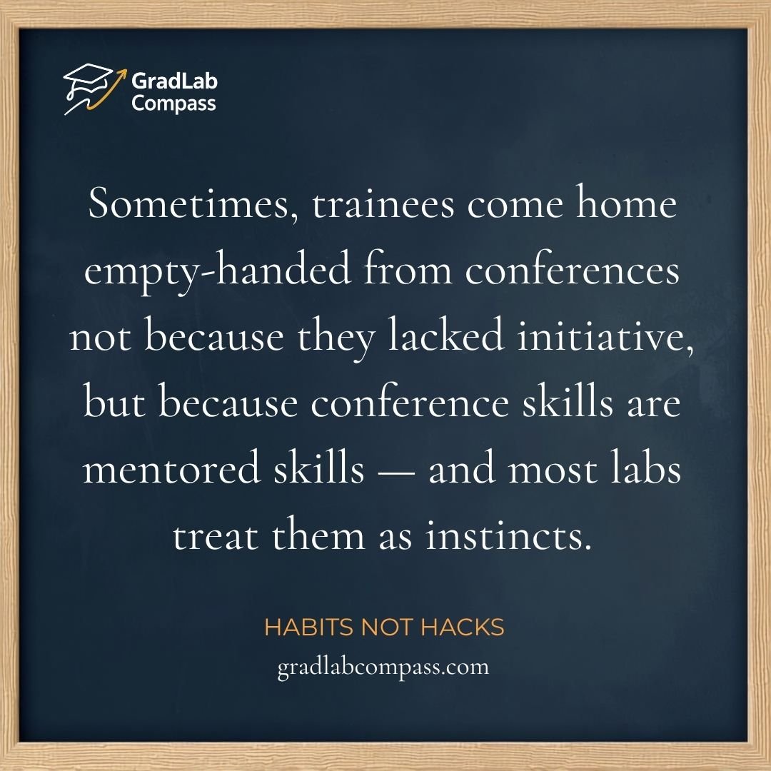 Habit, Not Hack: Preparing For a Conference (Mentor)