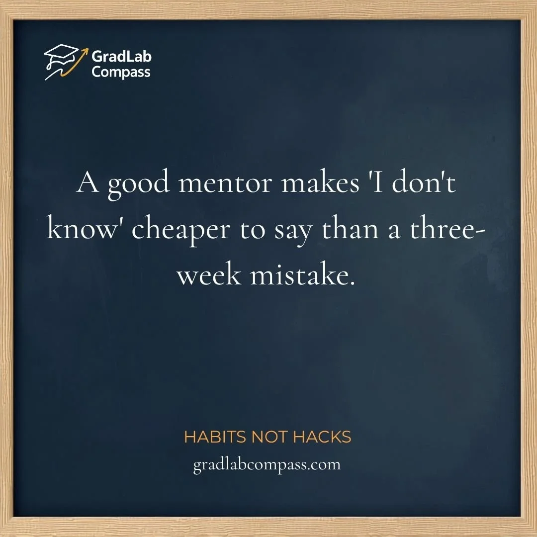 Habit, Not Hack: Saying No (Mentor)