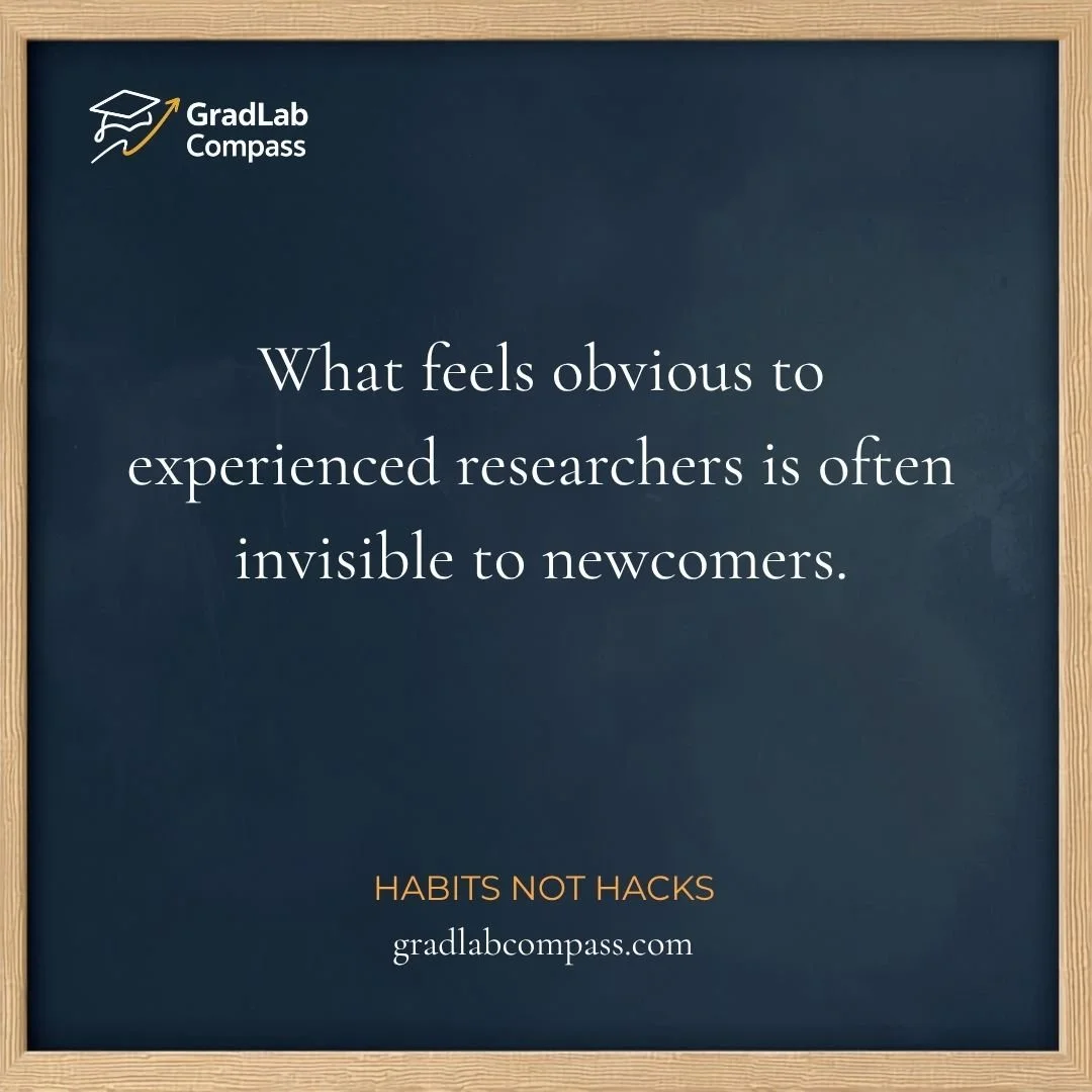 Habit, Not Hack: Build a Lab People Can Safely Enter (Mentor)