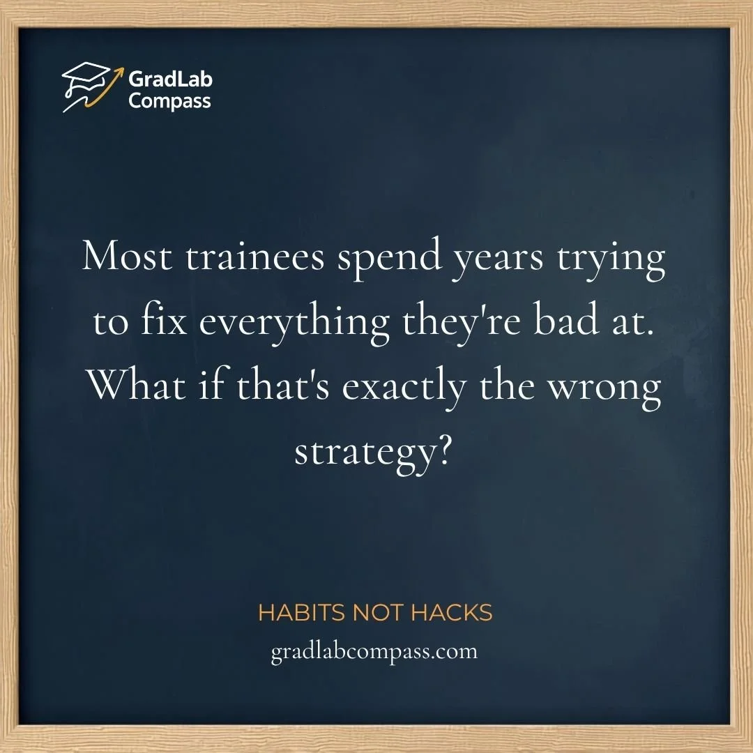 Habit, Not Hack: Nurturing Strengths and Accepting Weaknesses (Trainee)