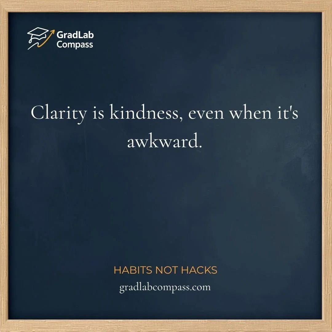 Habit, Not Hack: Managing Expectations Before They Manage You (Trainee)