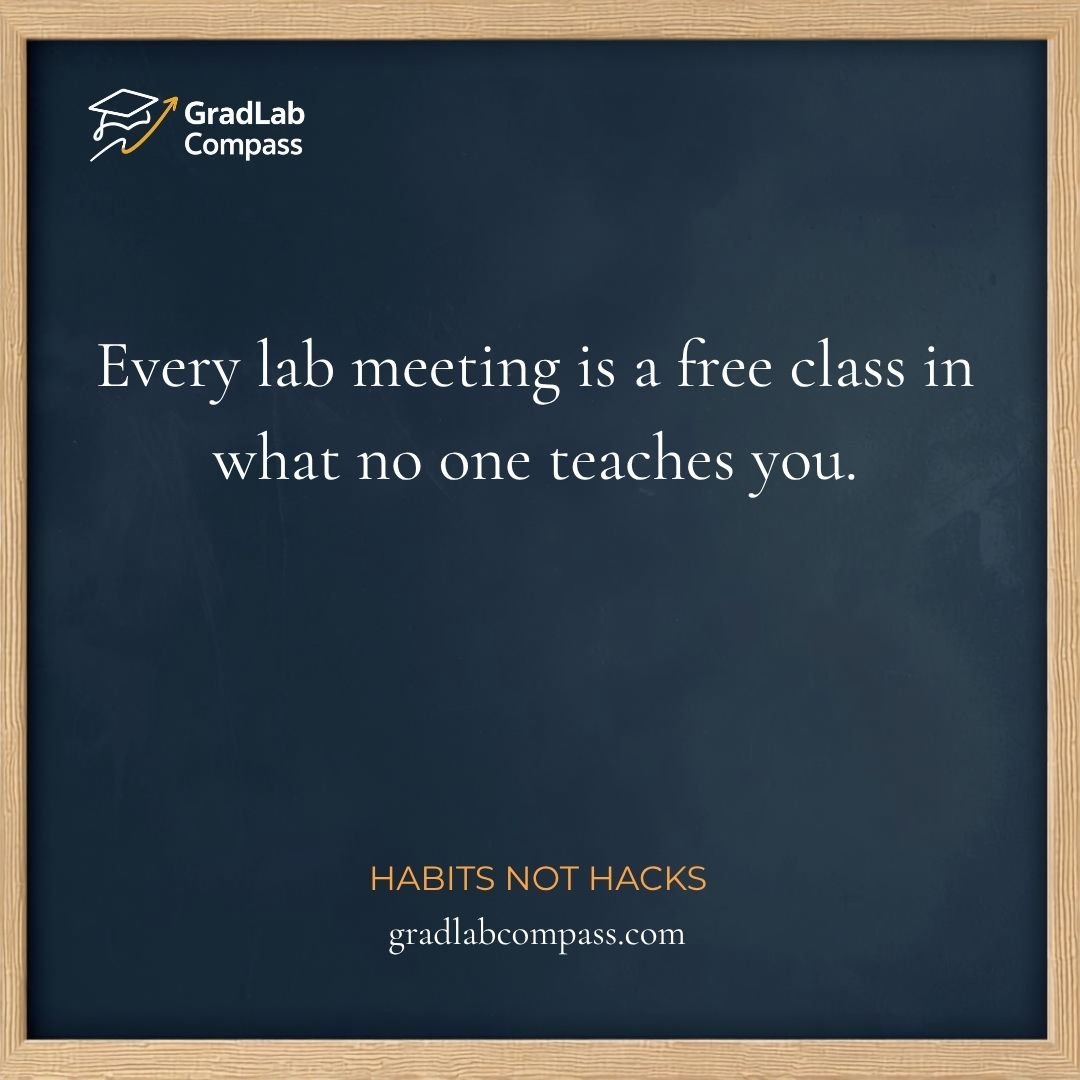 Habit, Not Hack: Make Group Meetings Matter (Trainee)