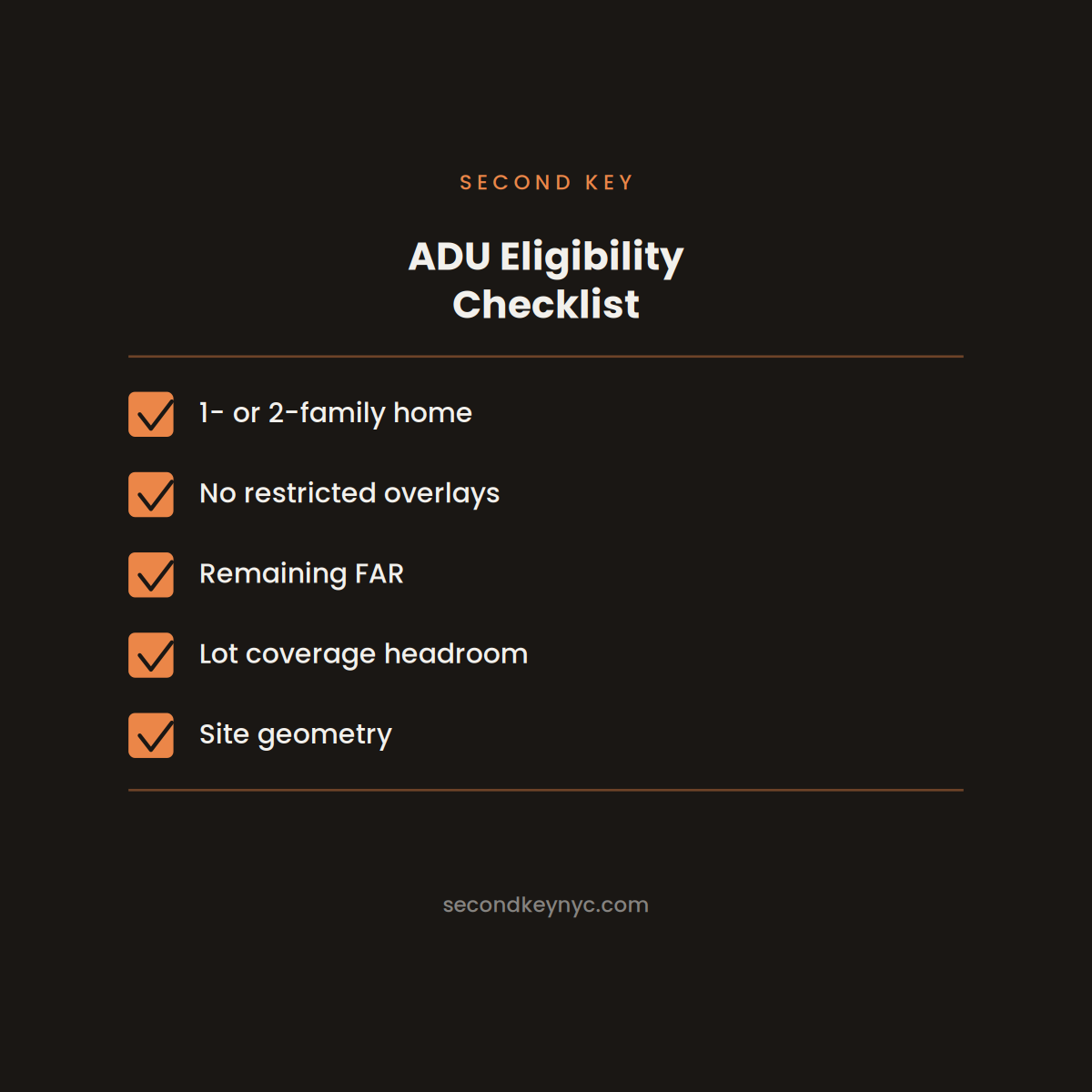 NYC ADU Eligibility Guide: The 5-Step Test for One- &amp; Two-Family Homes&nbsp;