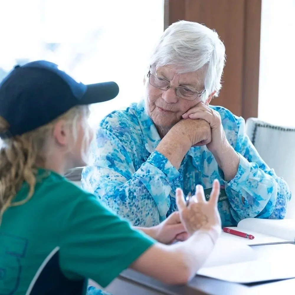 Intergenerational Program Implemented by Us