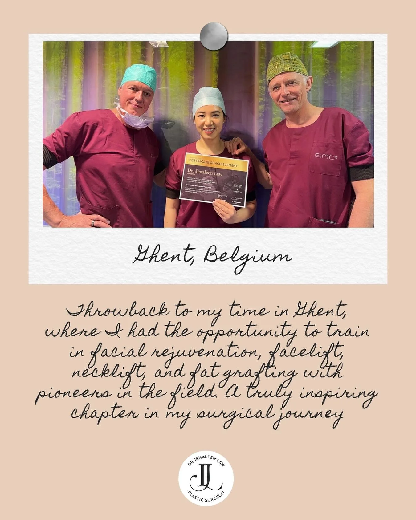 Throwback Thursday #tbt

Dr Jenaleen Law 
Specialist Plastic and Reconstructive Surgeon
MED0001775113