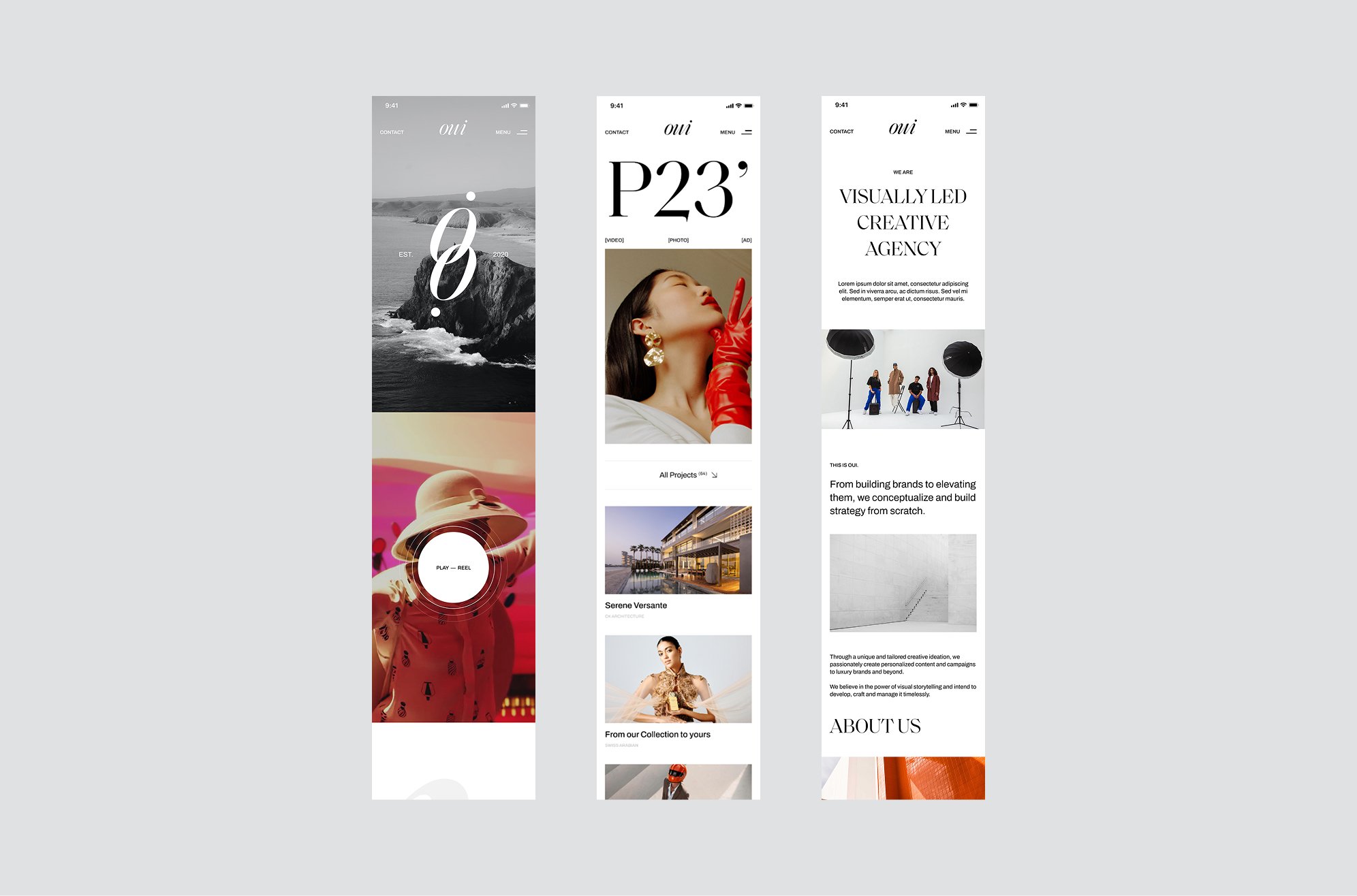 An image of Oui Agency.