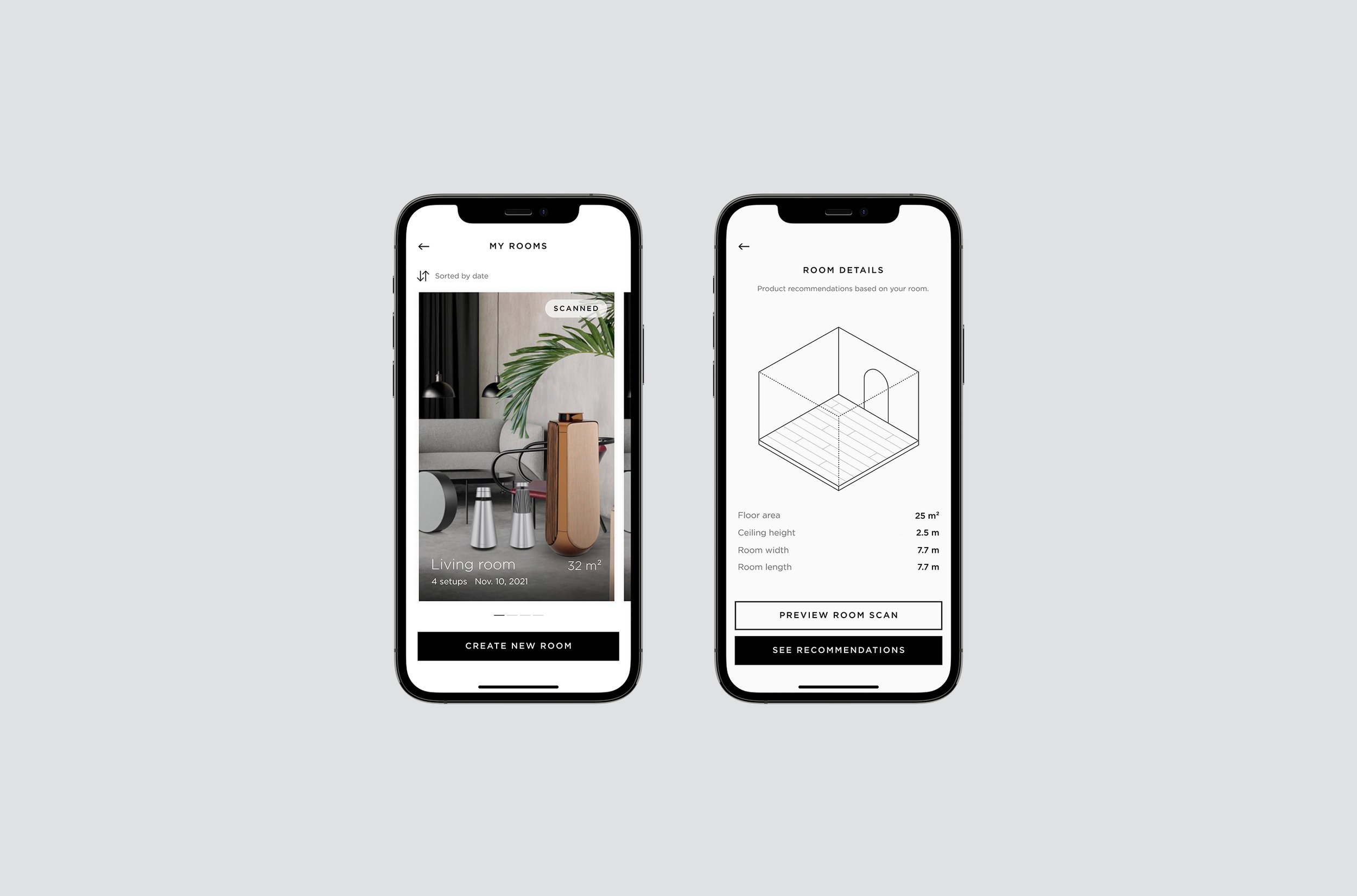 An image of B&O Mobile App.