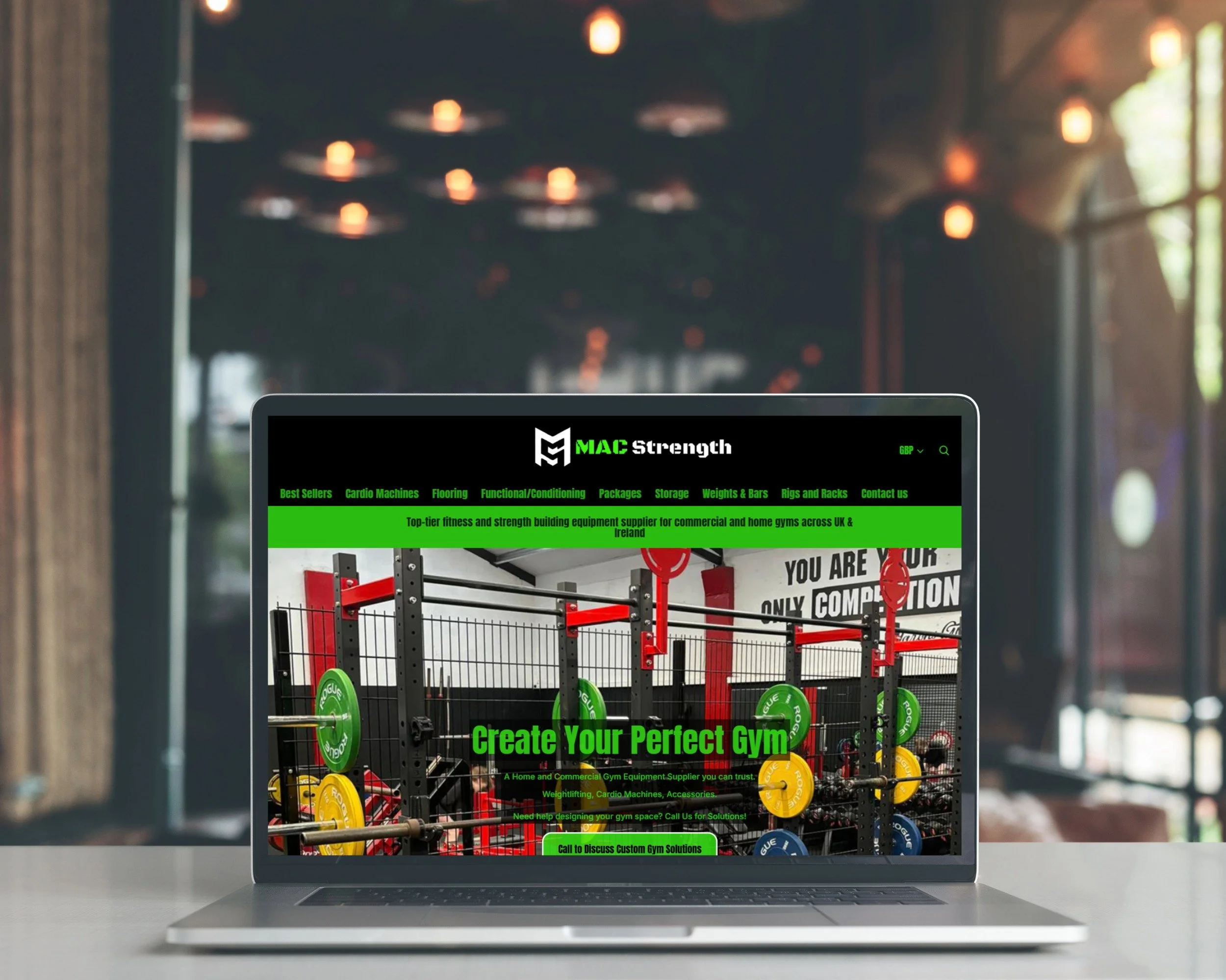 Small Business Website example from Tyrone Marketing Web Design agnency