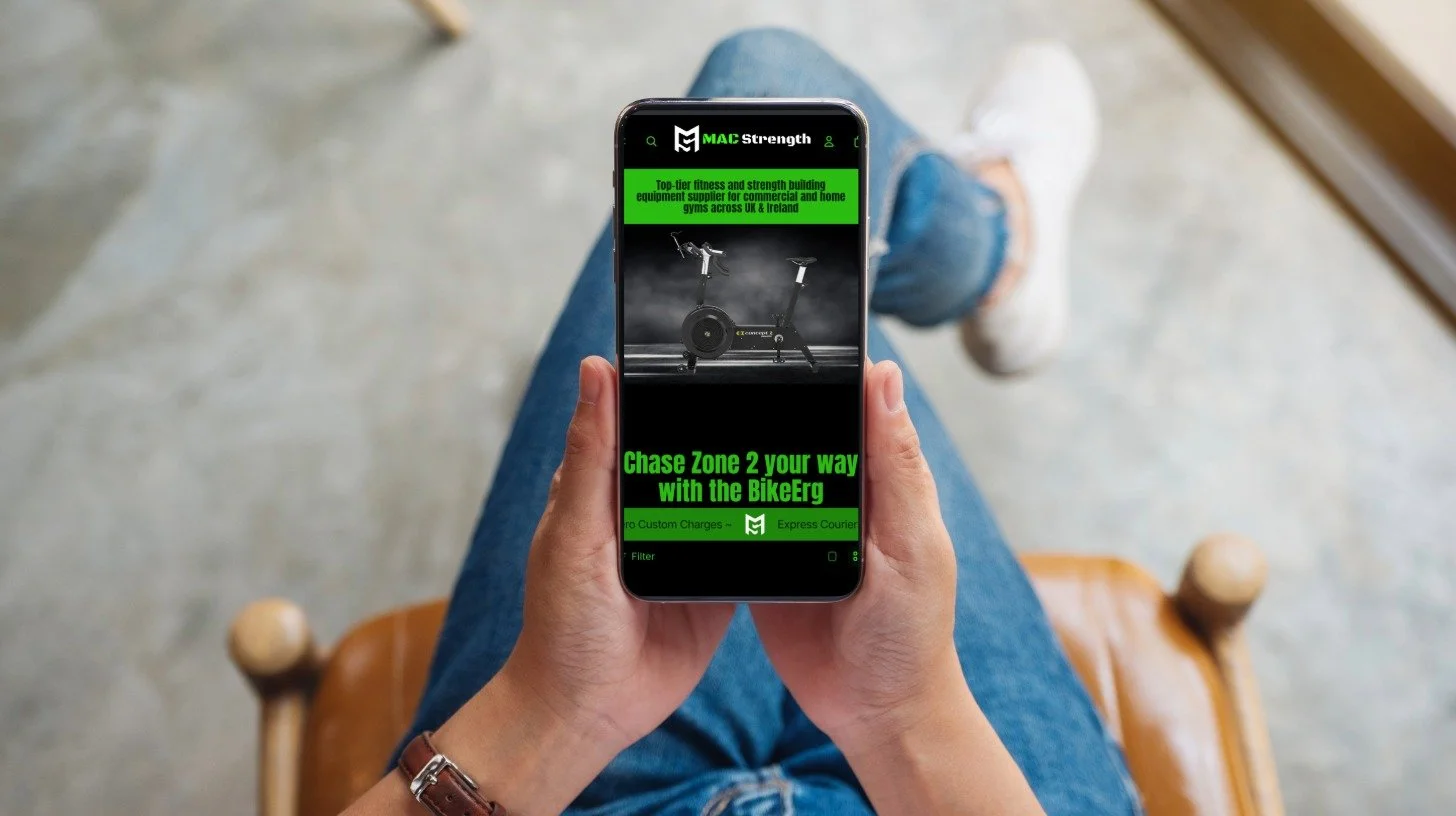 Get the perfect small business website with Shopify, designed by Tyrone Marketing Mobile View