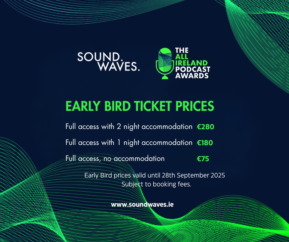 SOUND. WAVES. Early Bird Ticket