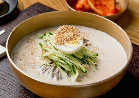Kongguksu with Mung Bean Noodles
