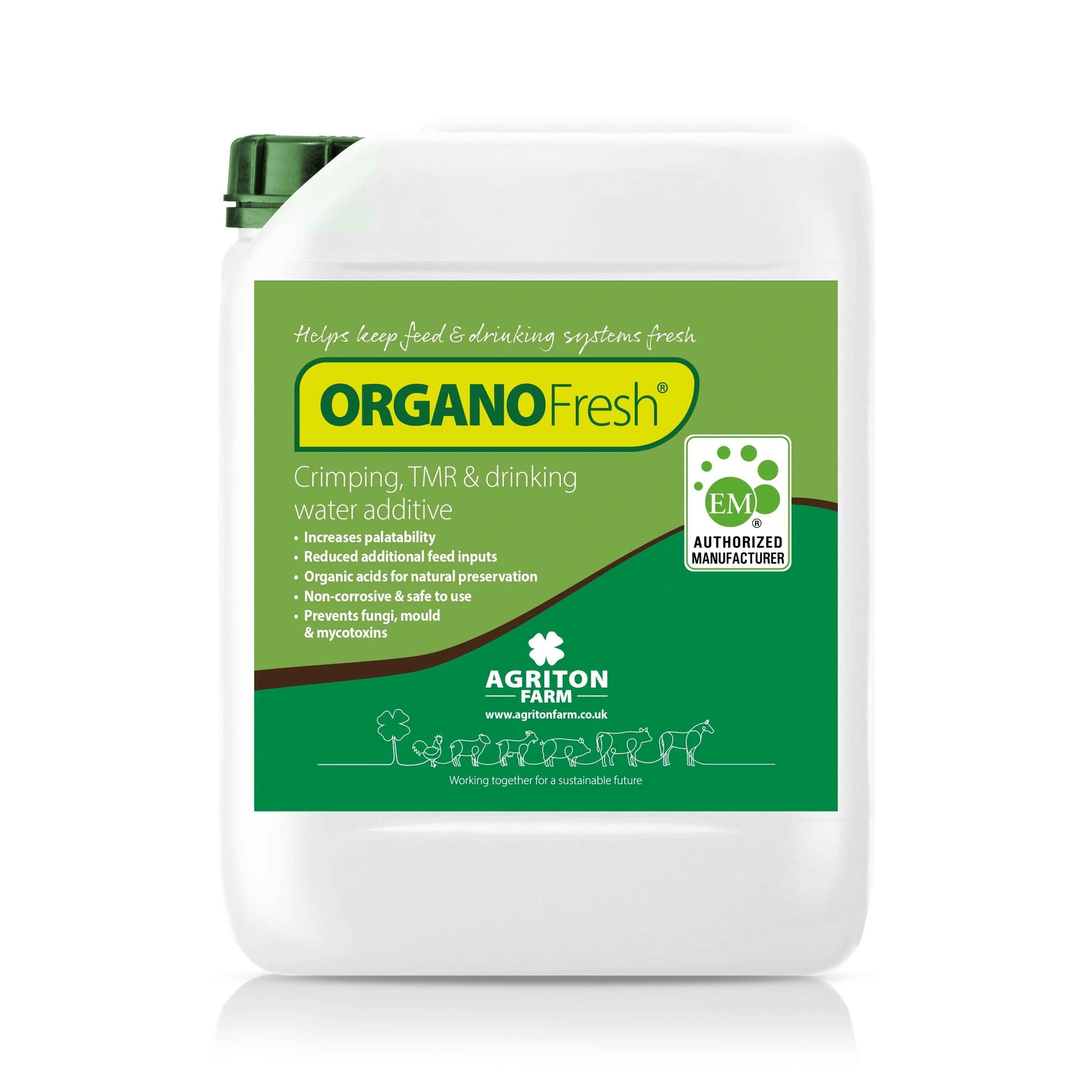 Organo Fresh - For Fresh feed, water & healthy livestock