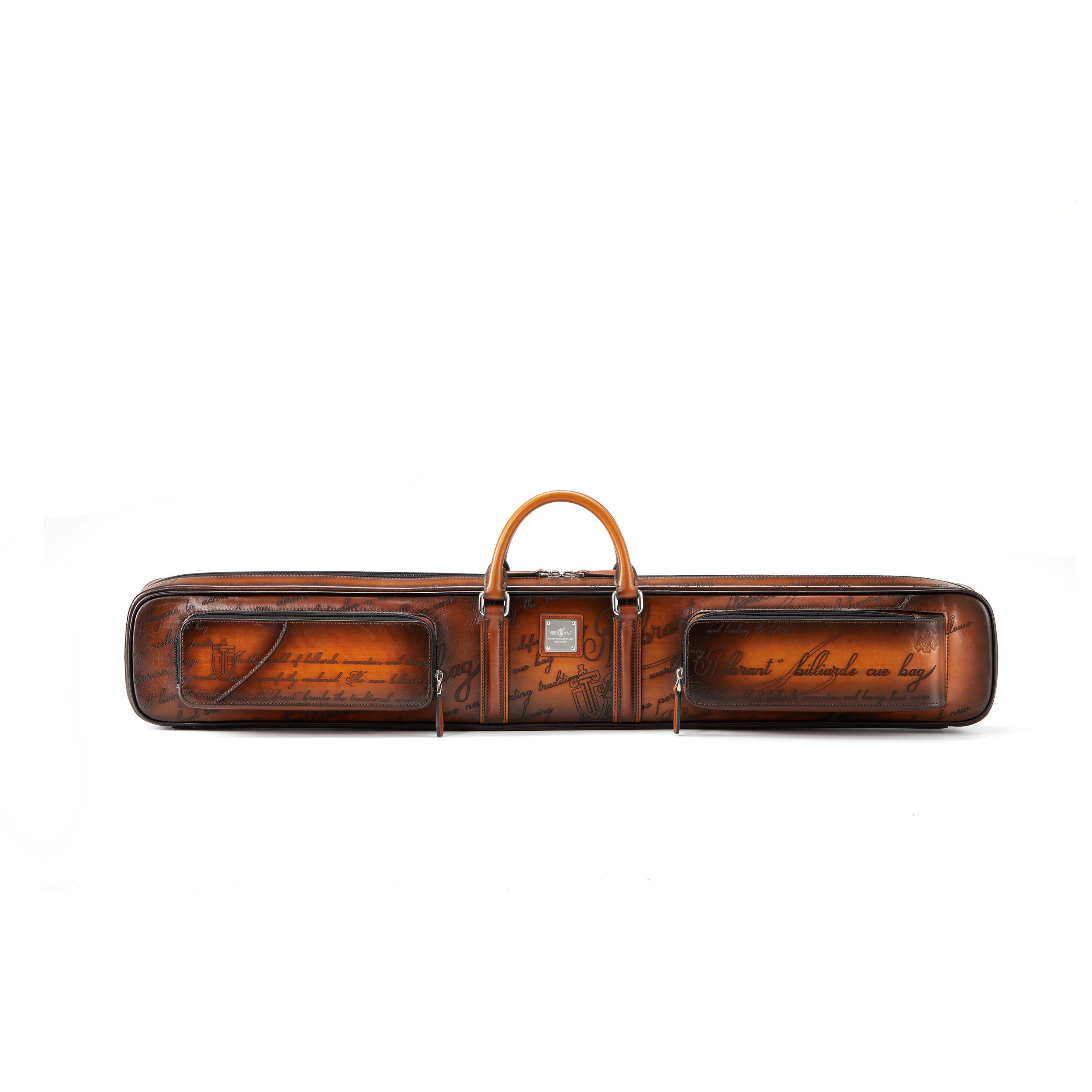 Hand polish cue bag-Brown
