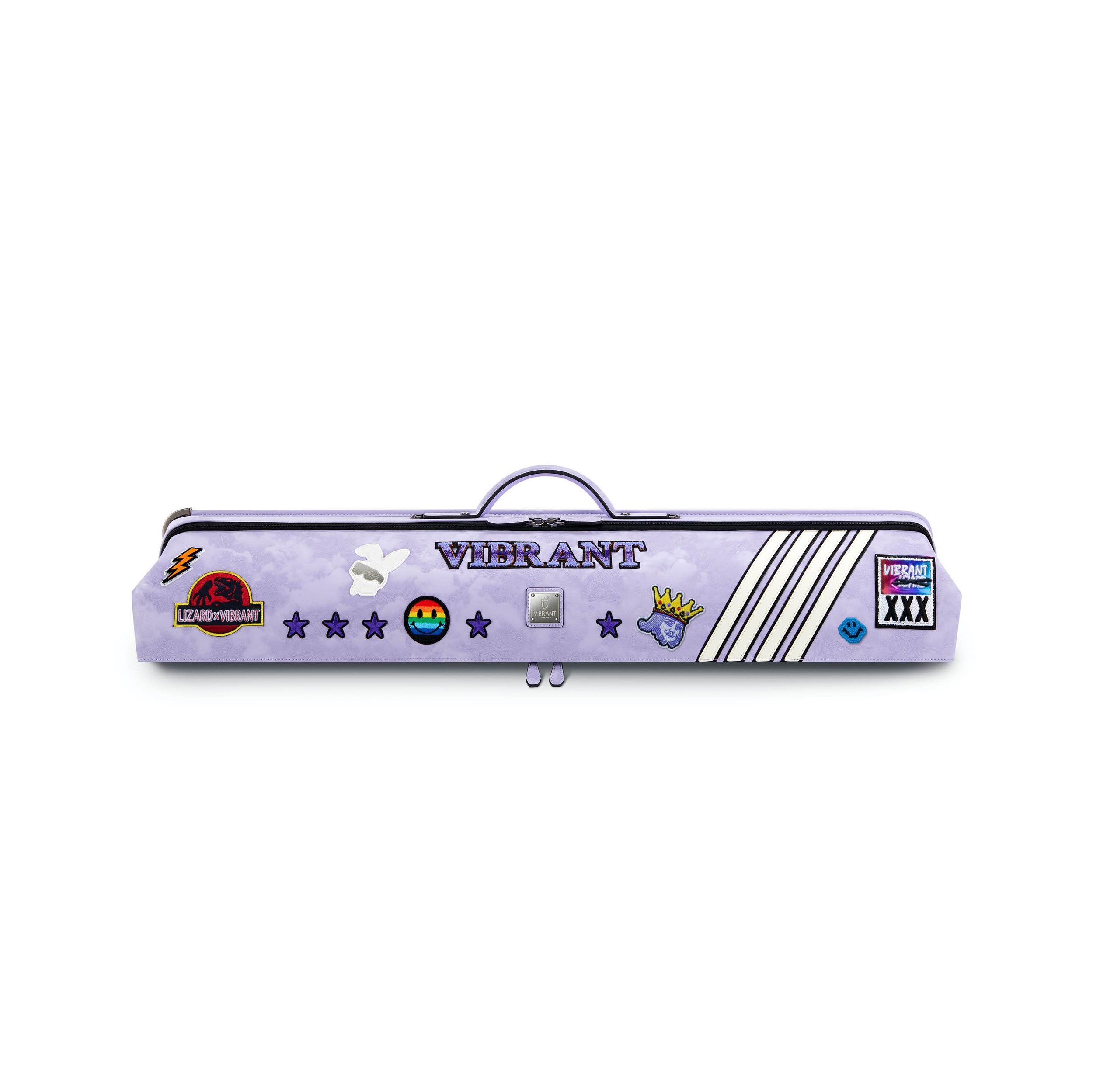 Rainbow cue bag-Violet