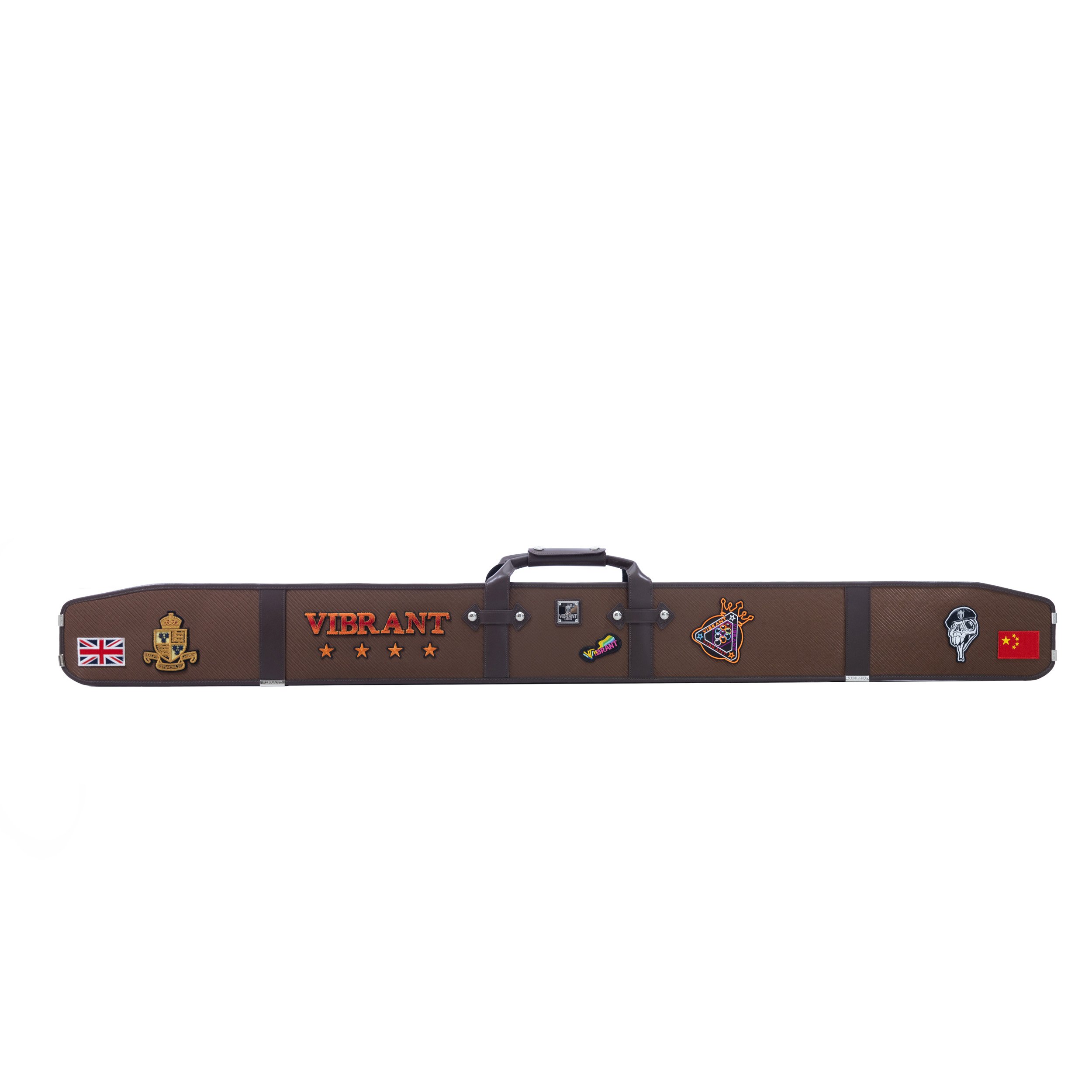 Snooker cue bag-brown