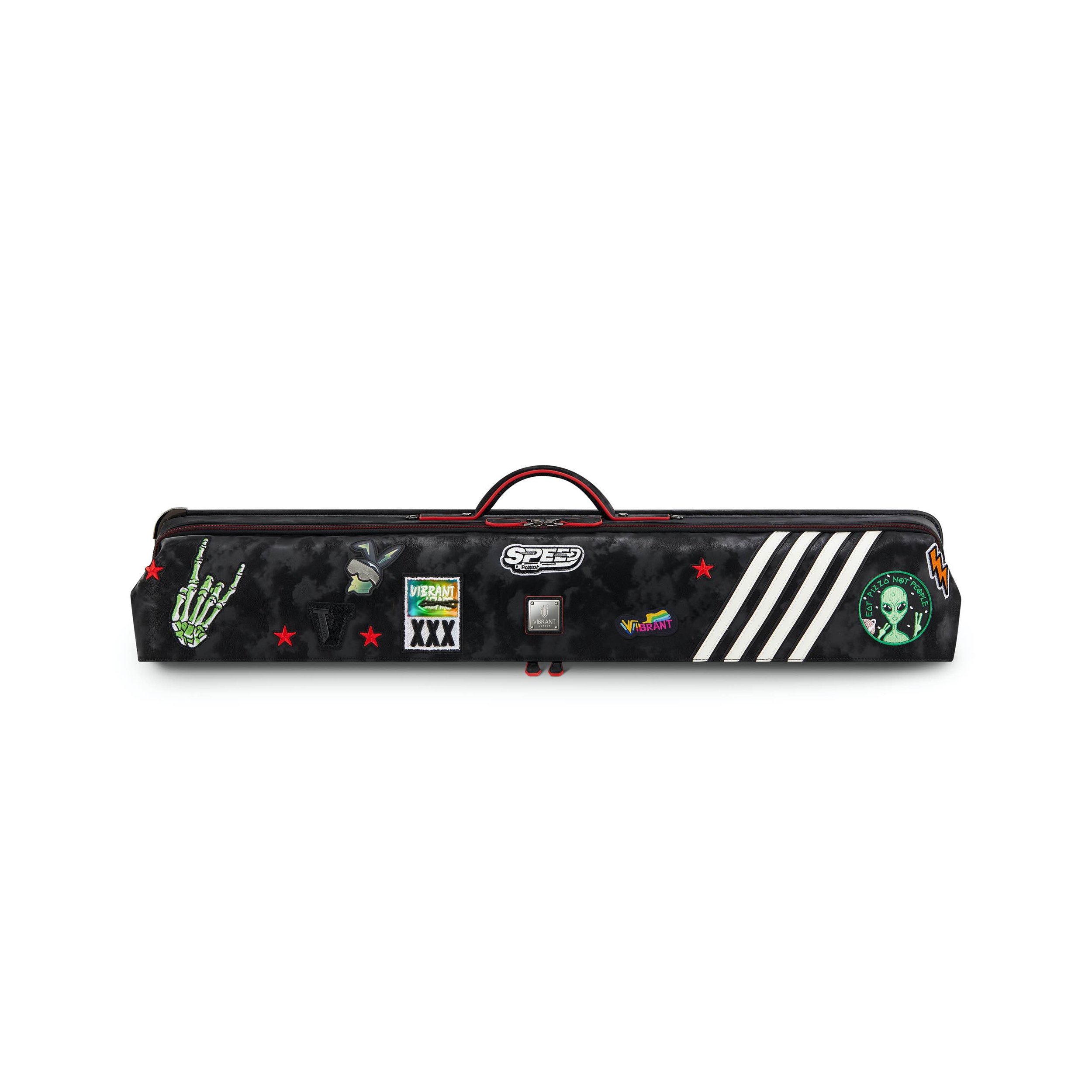 Rainbow cue bag-Midnight Black