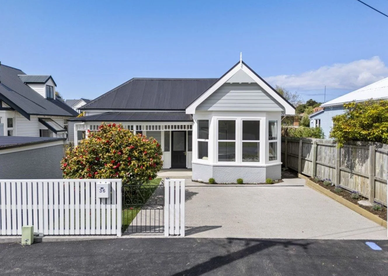 From concept to construction 🏡

This Dunedin villa renovation included a full layout rethink - enclosed porch, new kitchen location, updated bathroom, added laundry, and a new master ensuite with walk-in robe.
Proudly drafted by Jordan and Nadine fo