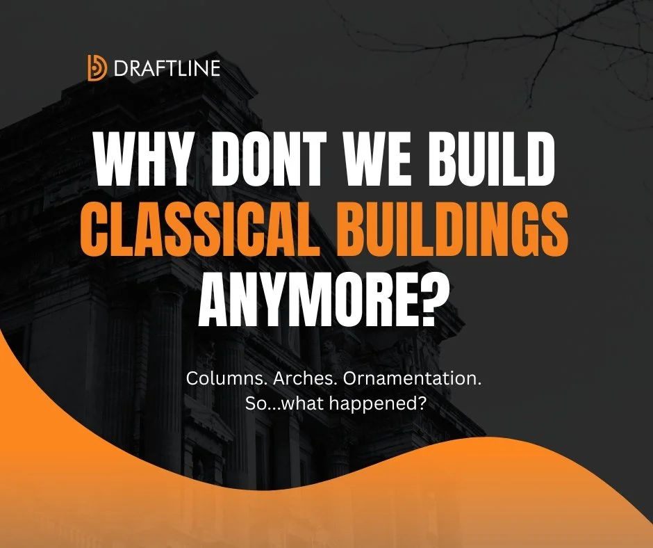 Classical design isn&rsquo;t extinct.
It just wears a modern outfit - timeless principles, reimagined for today 😊. 

https://draftline.co.nz/

 #DraftLine #draftline #TipTuesday #tiptuesday #classic #classics #classicalbuilding #classicalbuildings #