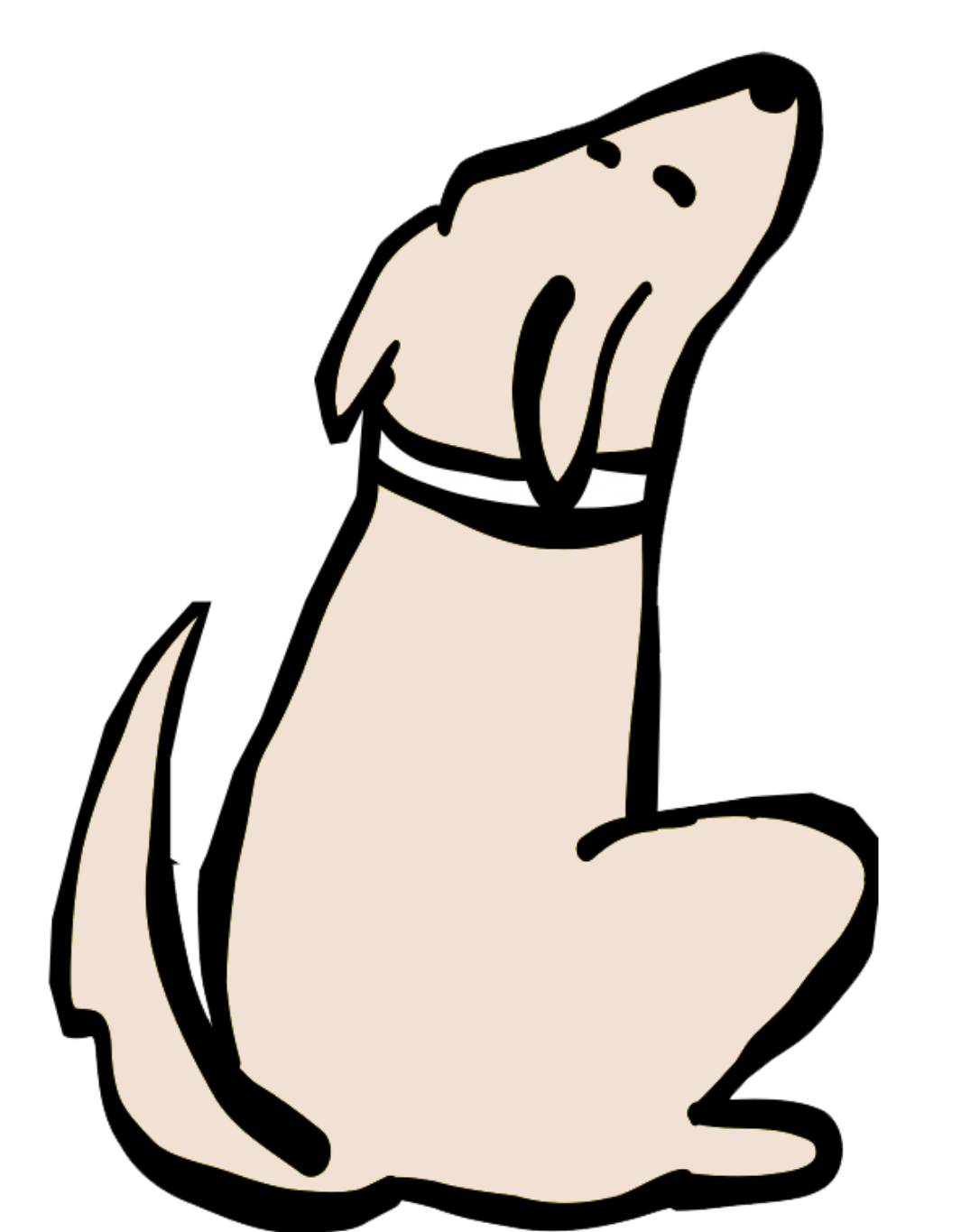 Cute illustration of a dog