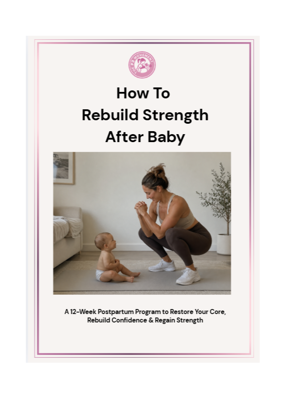 How To Rebuild Strength After Baby