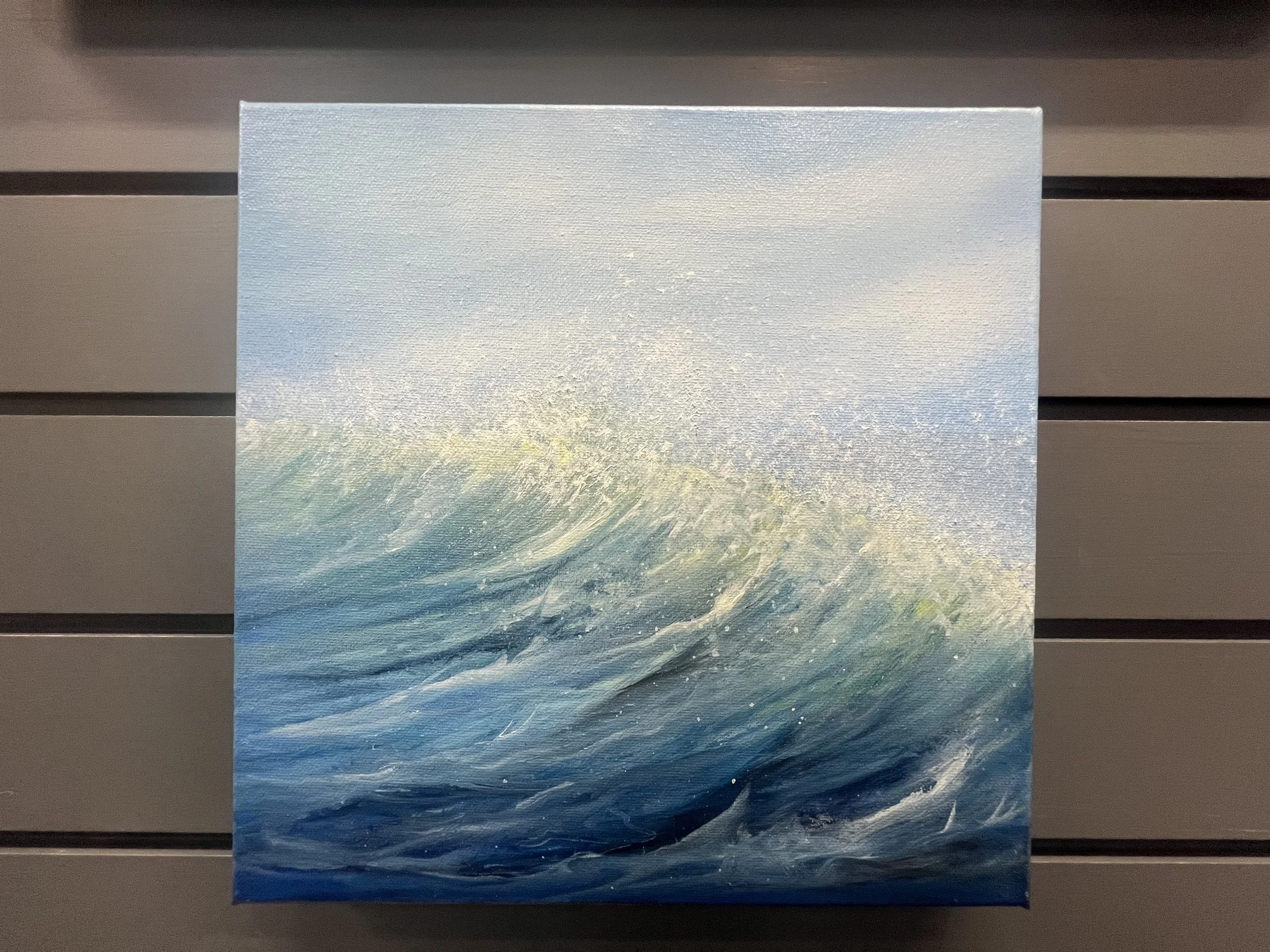 Original Oil Painting - Ocean Waves