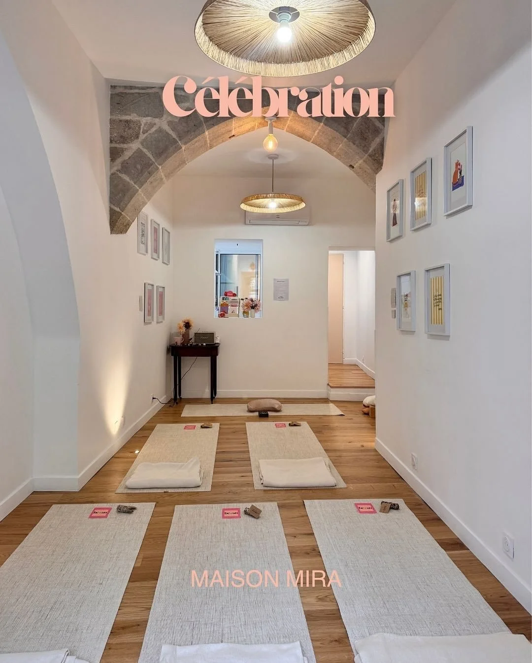 C&eacute;l&eacute;brer l&rsquo;ouverture de ce tr&egrave;s joli lieu @maison.mira.barbentane en ouvrant 𝐮𝐧 𝐞𝐬𝐩𝐚𝐜𝐞 &eacute;𝐧𝐞𝐫𝐠&eacute;𝐭𝐢𝐪𝐮𝐞 𝐝𝐞 𝐩𝐫𝐚𝐭𝐢𝐪𝐮𝐞𝐬 𝐞𝐭 𝐝𝐞 𝐩𝐚𝐫𝐭𝐚𝐠𝐞𝐬 pour sa fondatrice et des entrepreneuses f