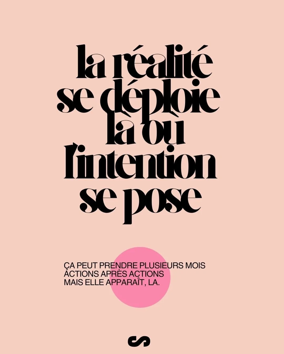 Ce post n&rsquo;est clairement pas pour faire l&rsquo;apologie d&rsquo;une manifestation simple et rapide d&rsquo;une r&eacute;alit&eacute; r&ecirc;v&eacute;e.

Il est pour se rappeler que cr&eacute;er sa r&eacute;alit&eacute; , oui, c&rsquo;est un f