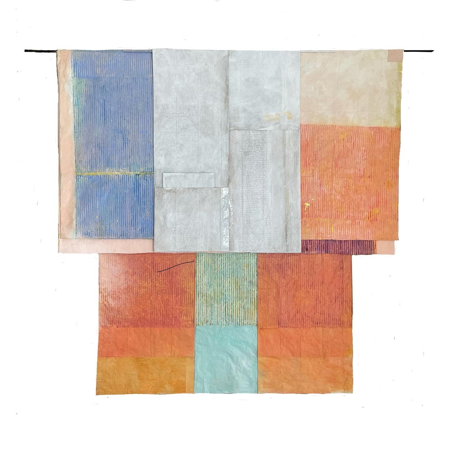 SERENDIPITY :  the creative accident 08.06.25

I&rsquo;m packing up my pieces ready for the SHIFT exhibition opening in nine days time!

Laying them out one the floor one on top of the other reveals something that has evaded me, a collage of folding 