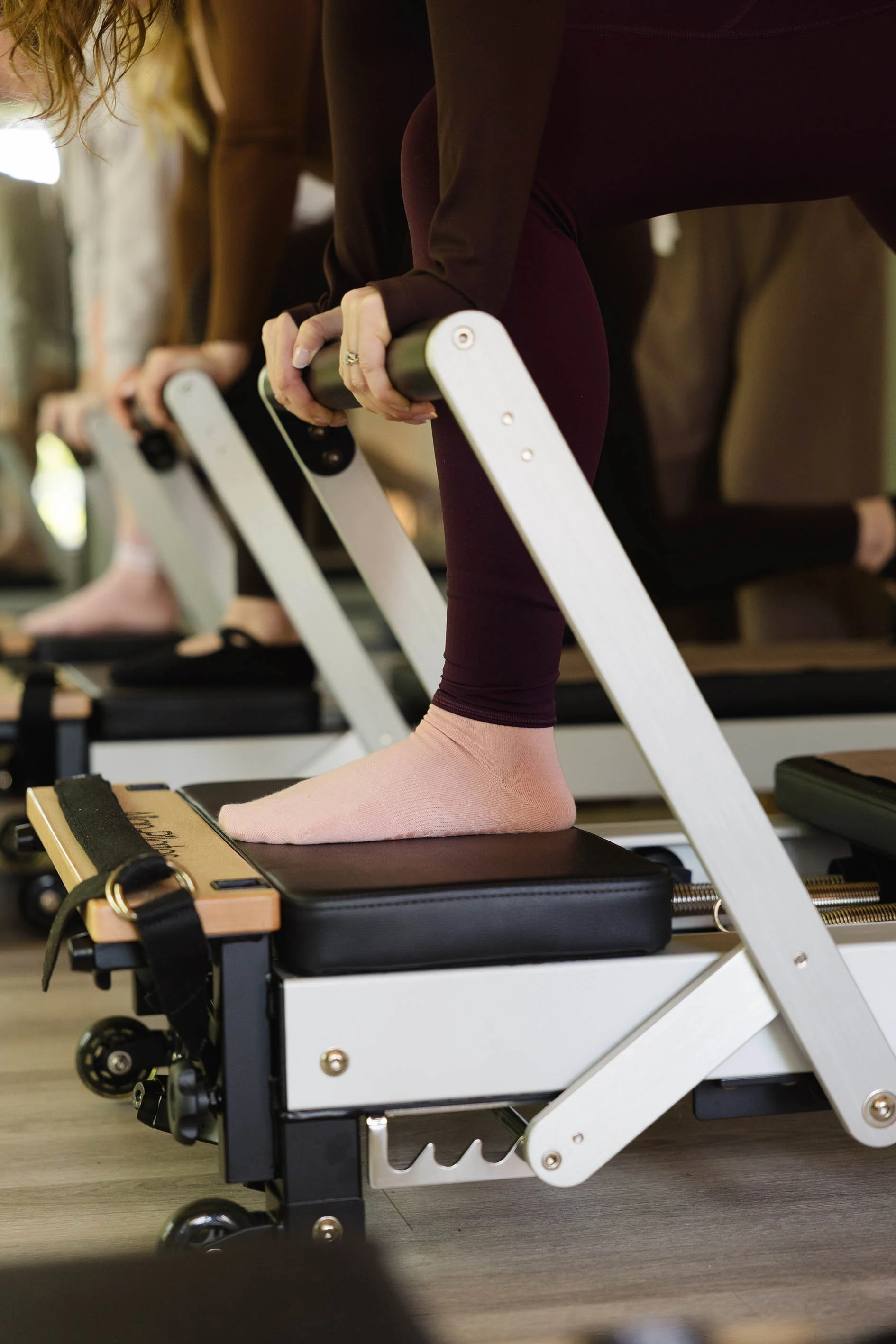 Welcoming all ages and experience levels, ranging from reformer newbies to enthusiasts. All sessions are unique, each tailored around strength training, mindful movement and holistic wellness.