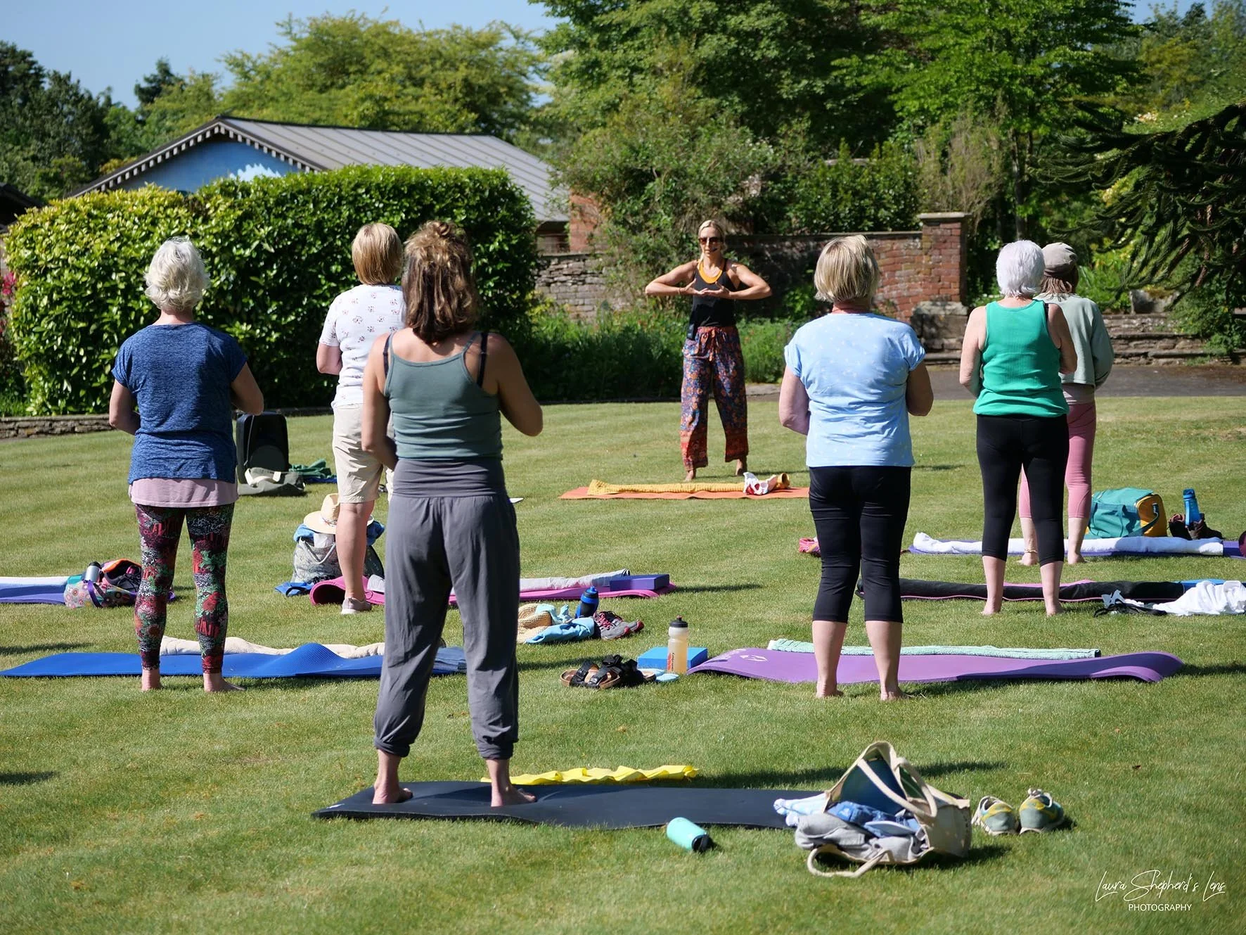 Set with the backdrop of Stockton Bury Gardens on a glorious sunny day, Nourished You’s founder, Emma Caldwell-Lewis paired up with expert nutritionist, Natalie Rouse to launch their first ever intimate retreat.