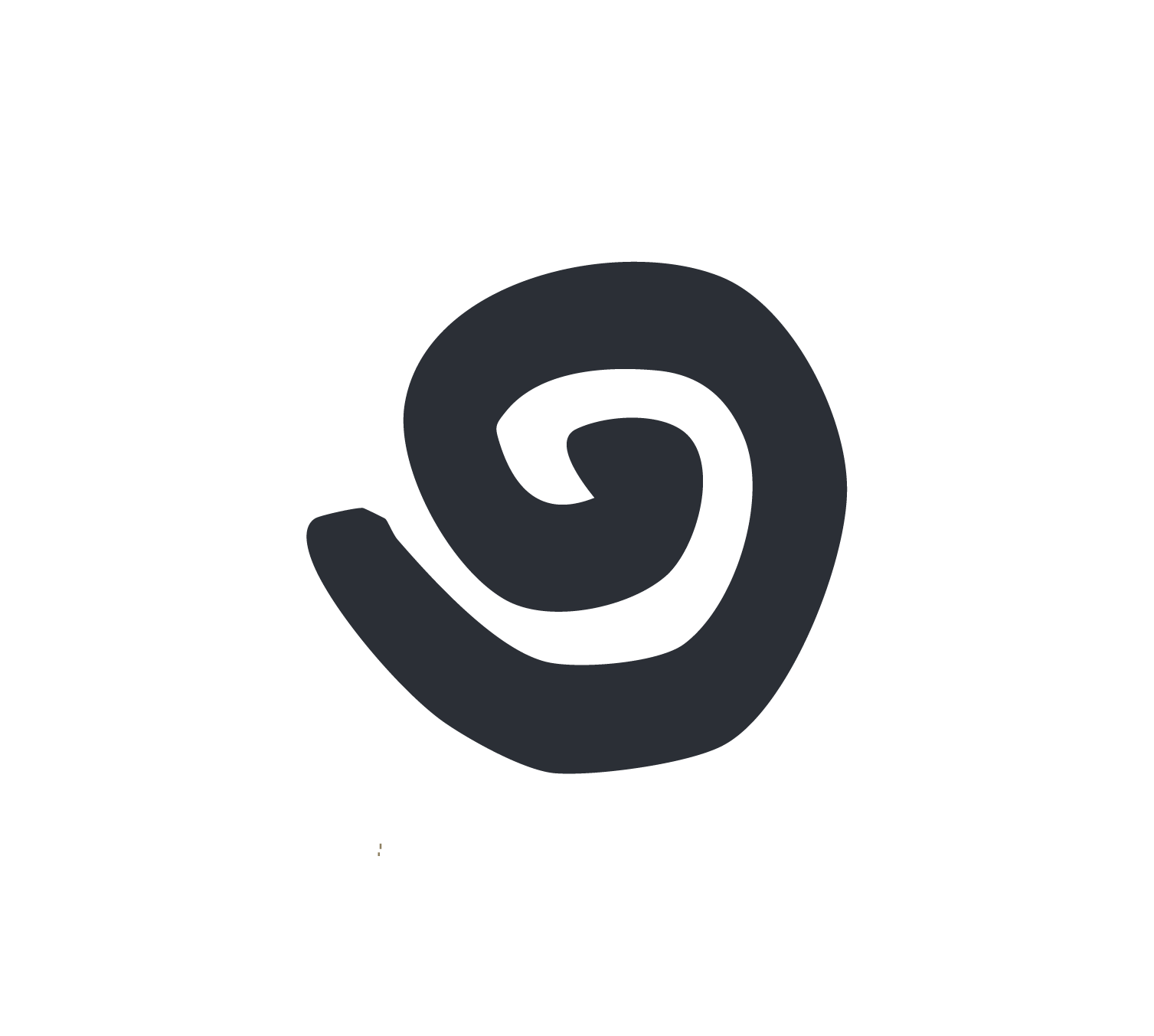 Black and gray logo with a spiral design and the text 'OpenAI' underneath.