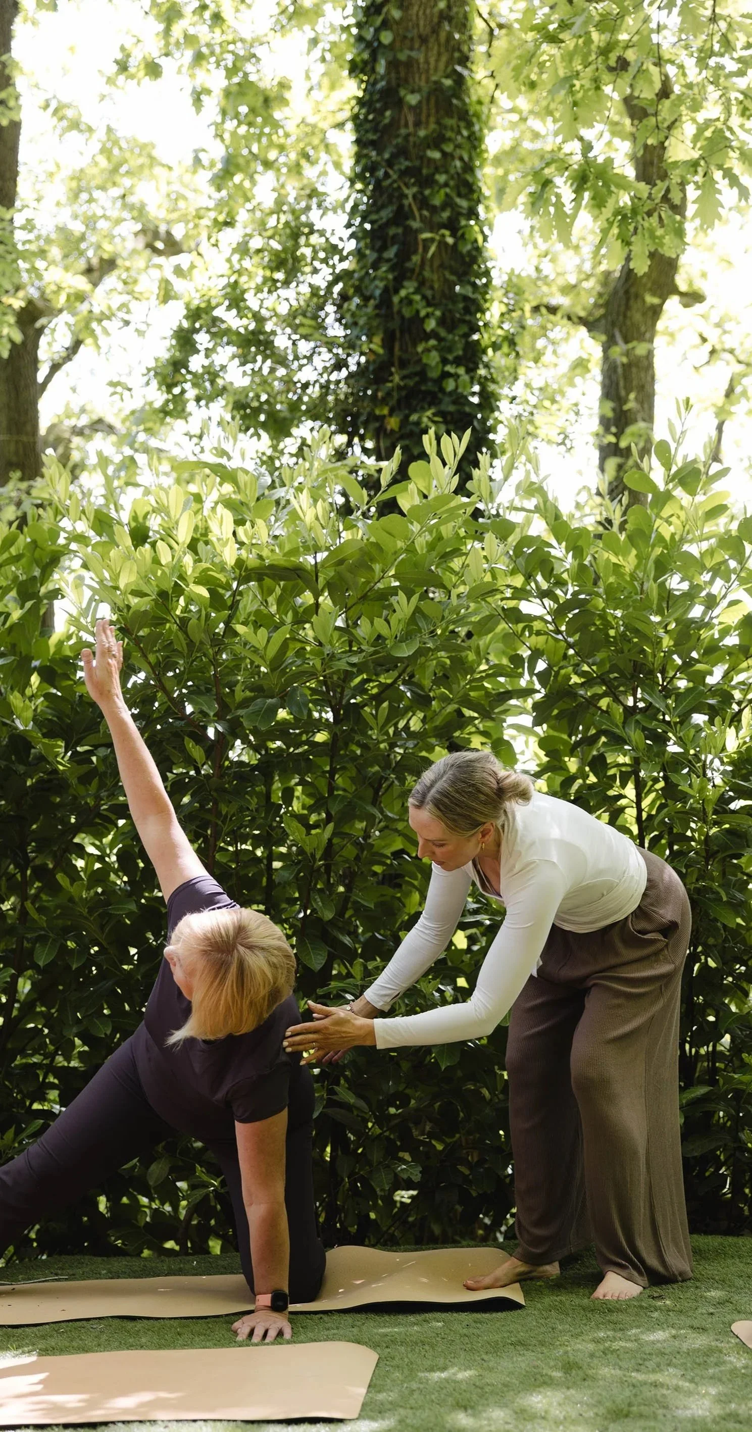 Sign up to a bespoke pilates programme, carefully tailored to you and your specific concerns and goals. Expect individual instruction, correction and support throughout.