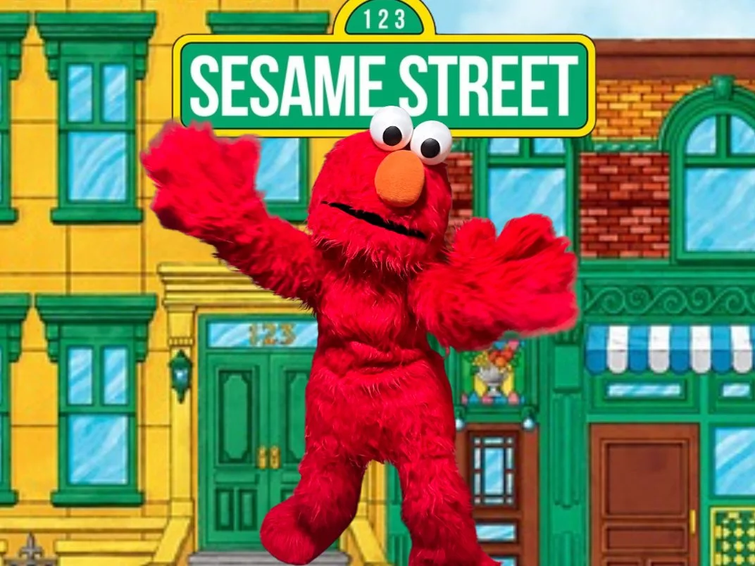 Elmo Sesame Street party character for hire in Kissimmee, Orlando, and Central Florida from Magical Memories Character Events for birthday parties and special events.