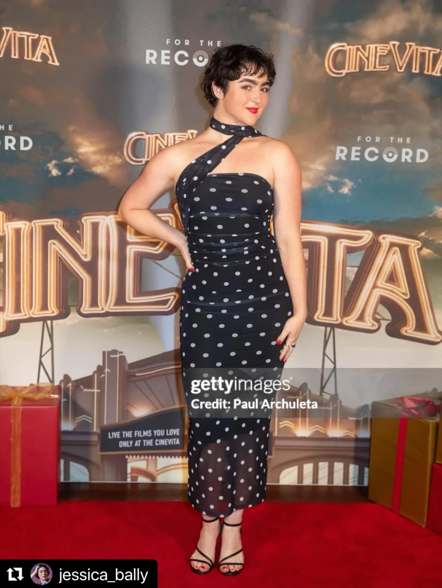 #repost

We&rsquo;re so proud of our Adult Company OG, @jessica_bally, who is performing in Tinselcolor at CineVita in LA! ✨

She&rsquo;s sharing the stage with Joey McIntyre of New Kids on the Block in this festive holiday spectacular!!

#Tinselcolo