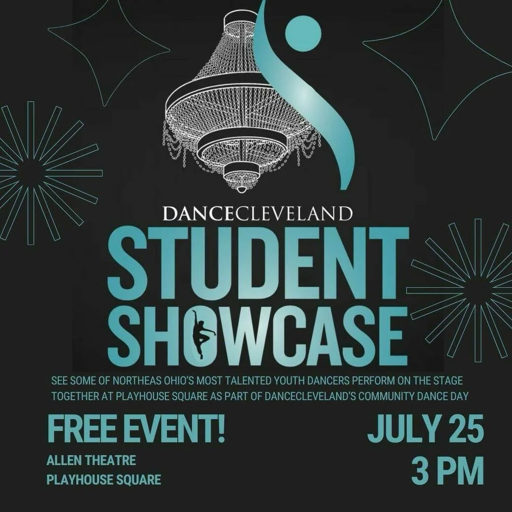 We&rsquo;re very excited to be back and accepted once again into the @dancecleveland Northeast Ohio Student Showcase at @playhousesquare this summer! 

Mark your calendars for DANCECleveland&rsquo;s season kick-off with Community Dance Day! Come see 
