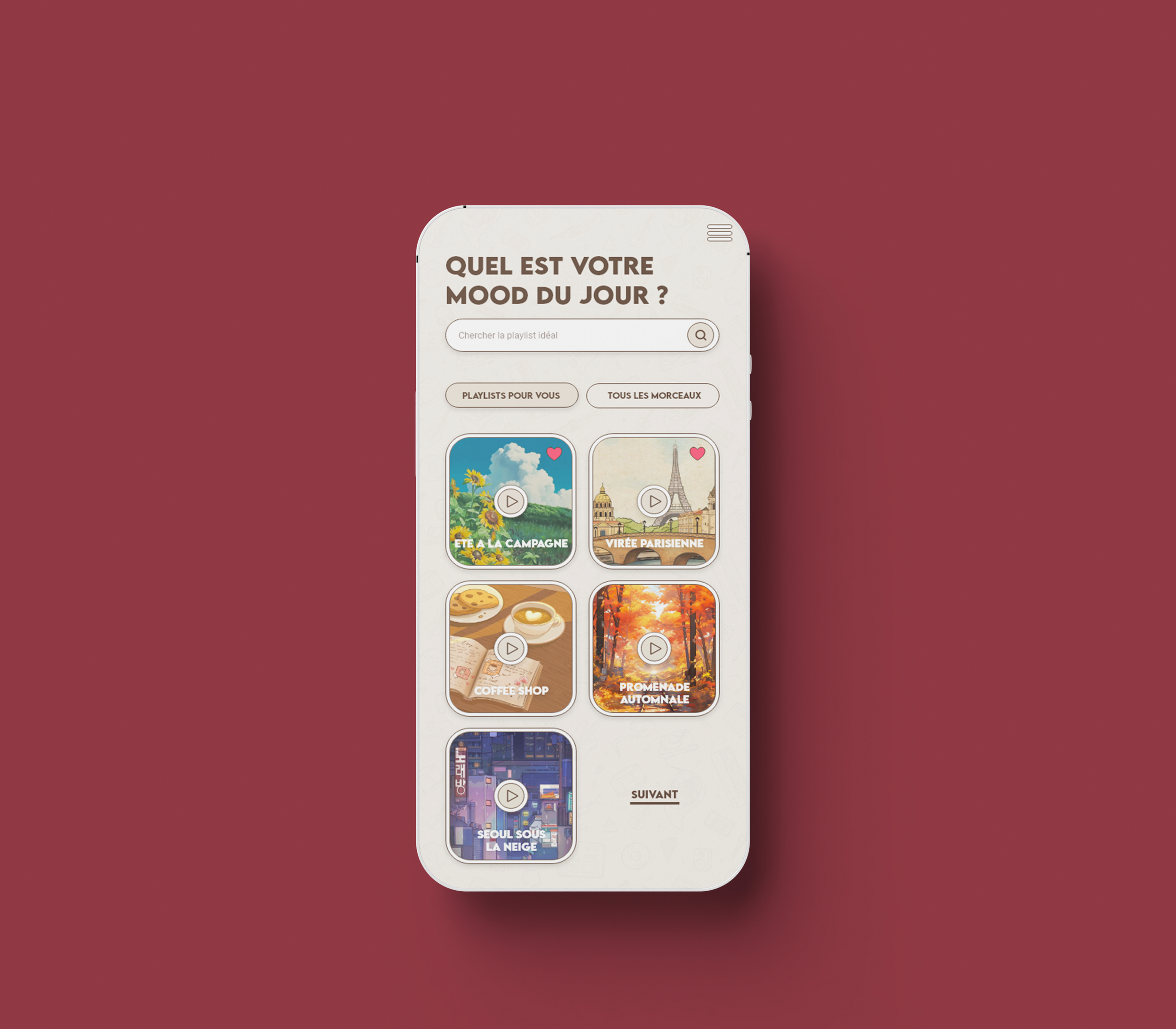 Playlist - Projet UI