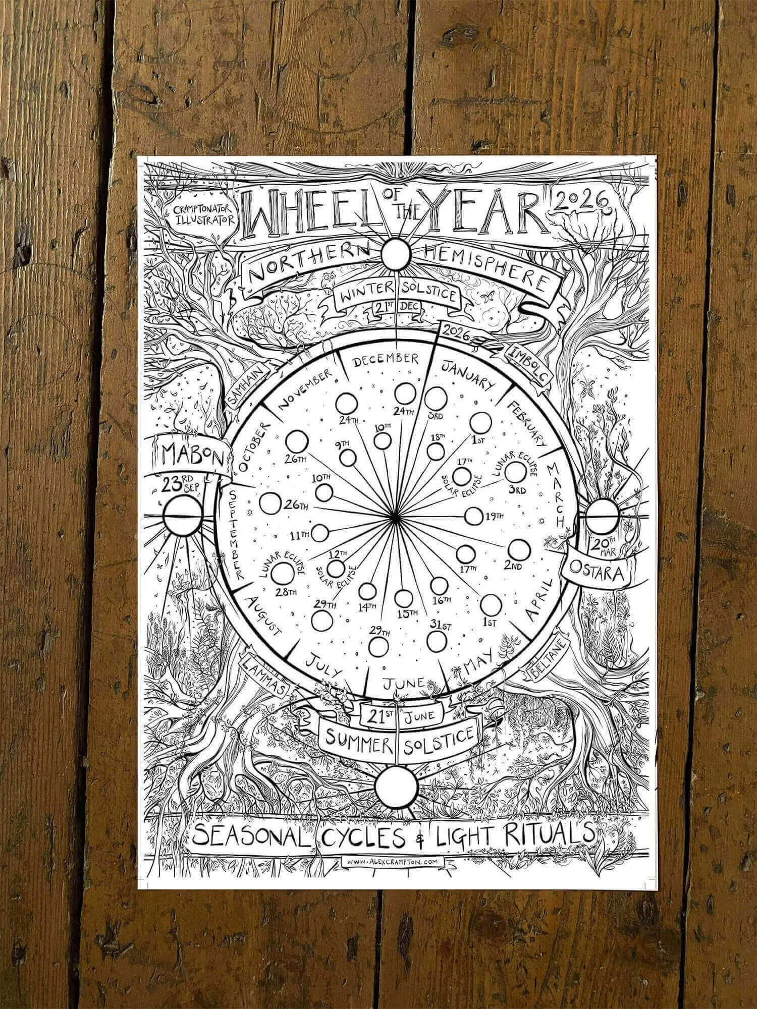 2026 Wheel BW Colour Me In on floorboards.jpg